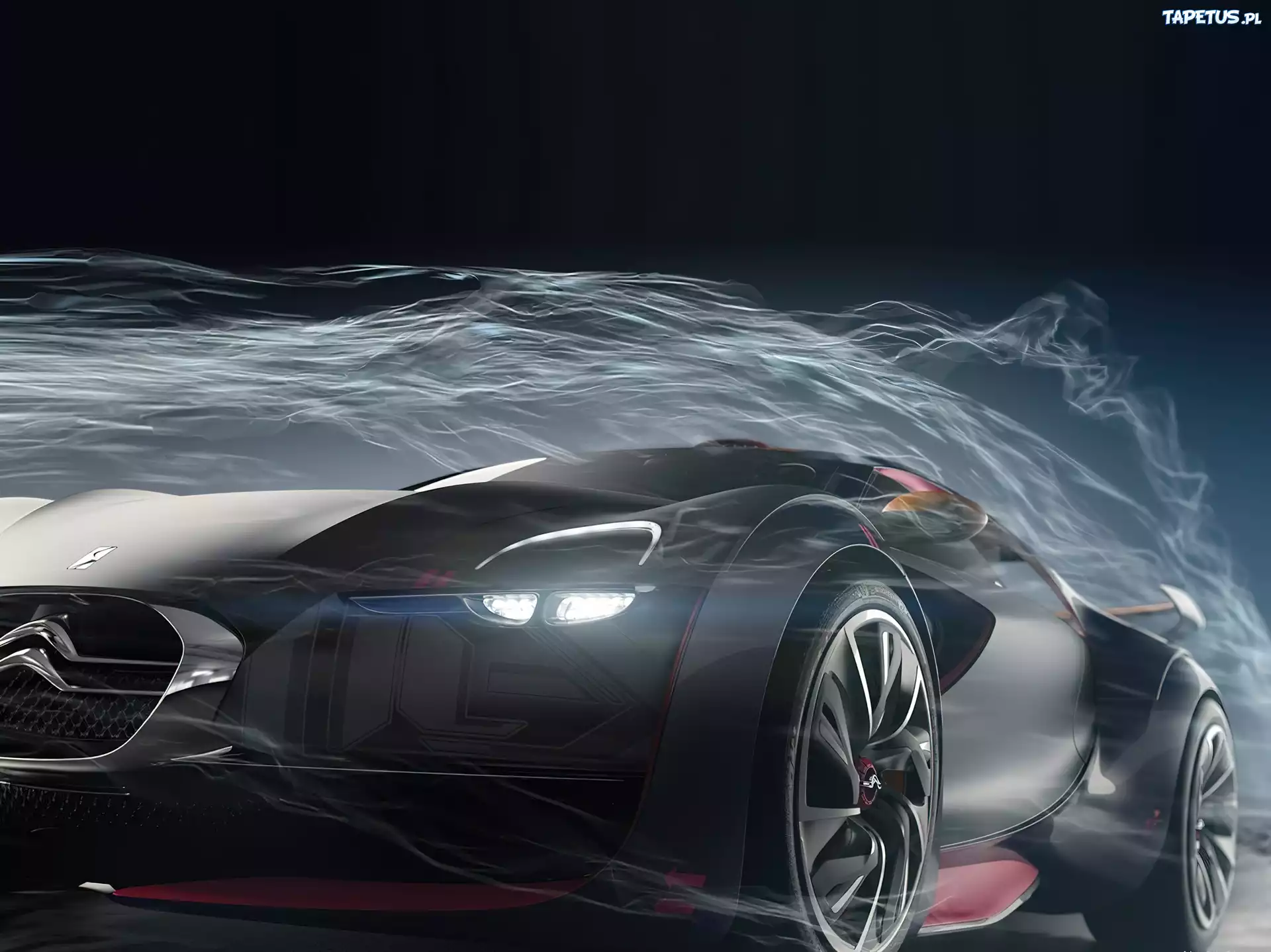 Citroen Survolt, Opływ, Powietrza