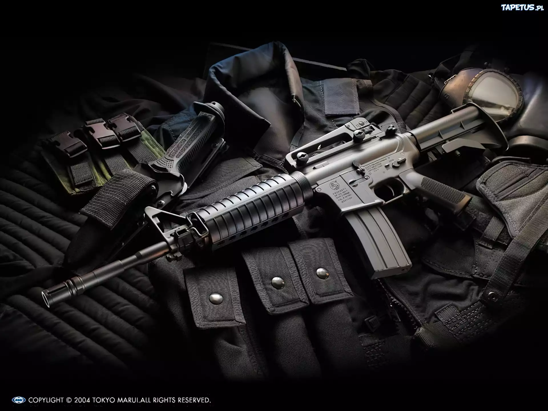 M4A1, Nóż, Kamizelka