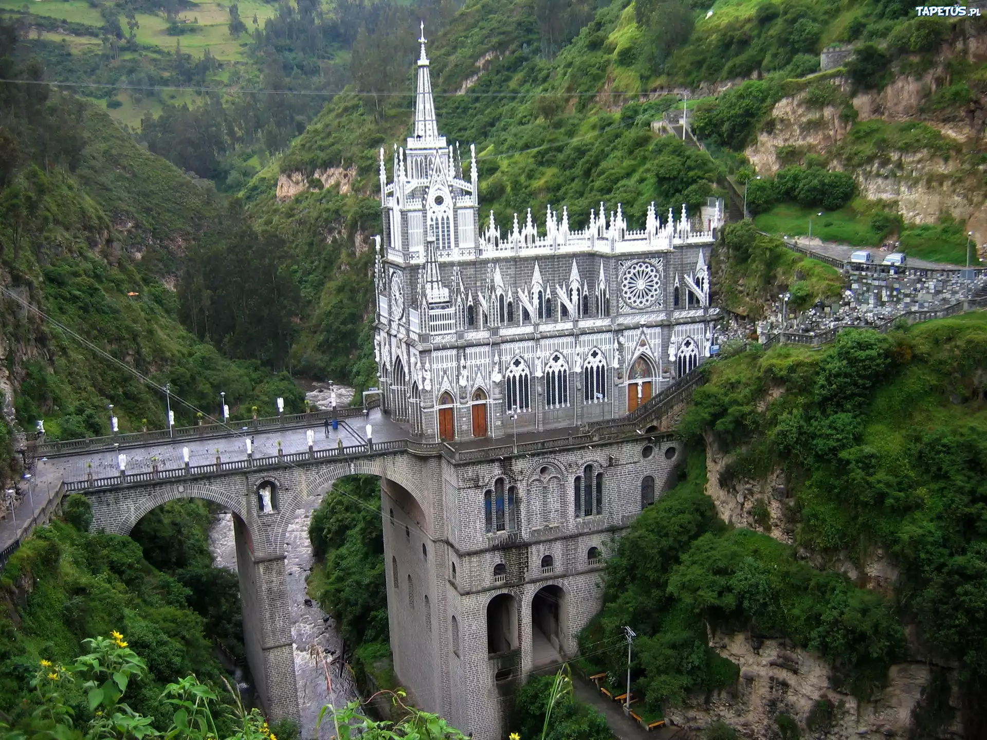 Kolumbia, Pasto, Las Lajas Sanctuary