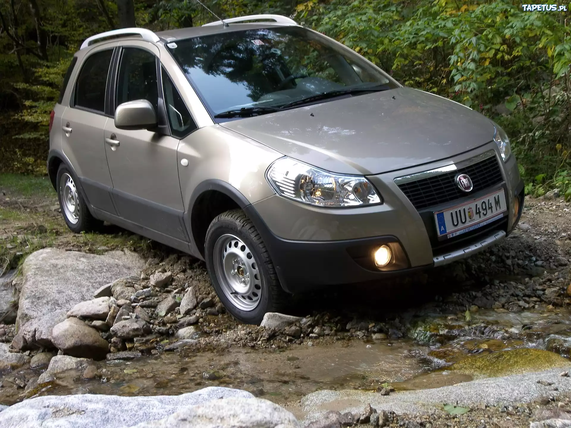Fiat Sedici, 4x4, Relingi