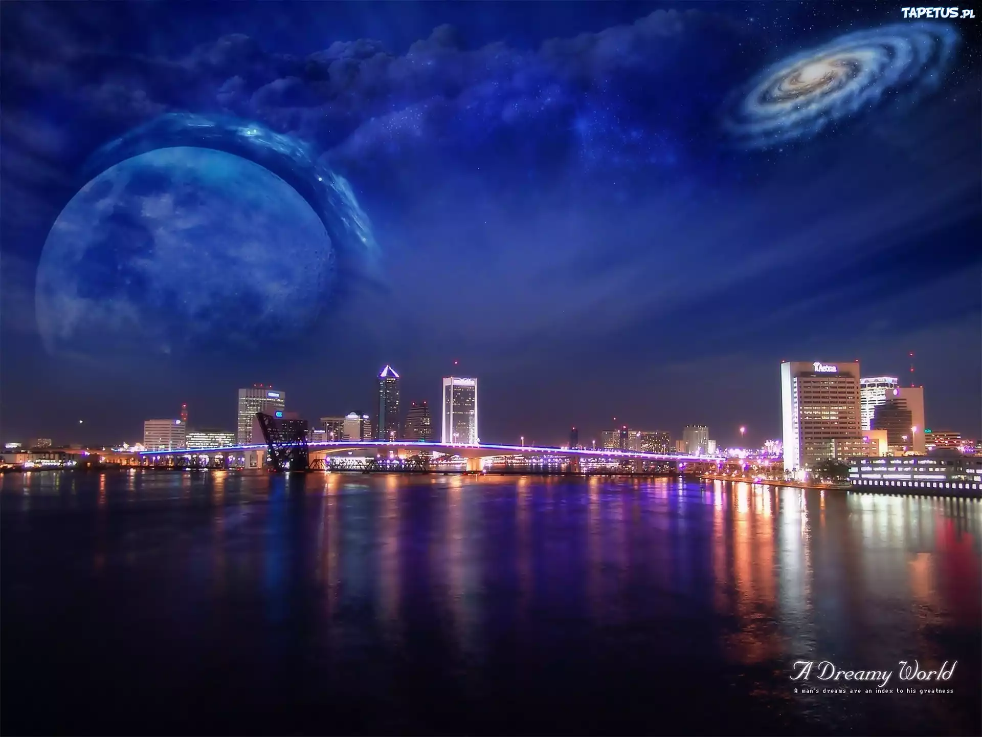 Miasto, Marzeń, Nocą