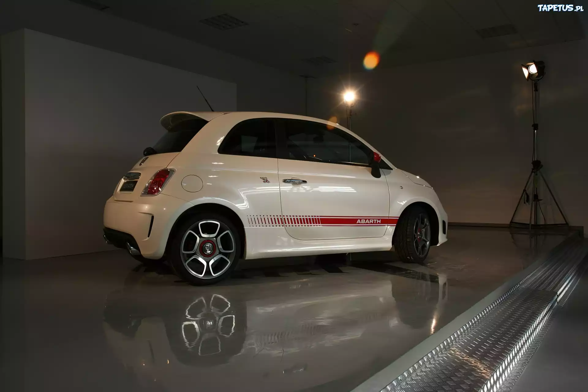 Abarth 500, Studio, Sesja, Fotograficzna