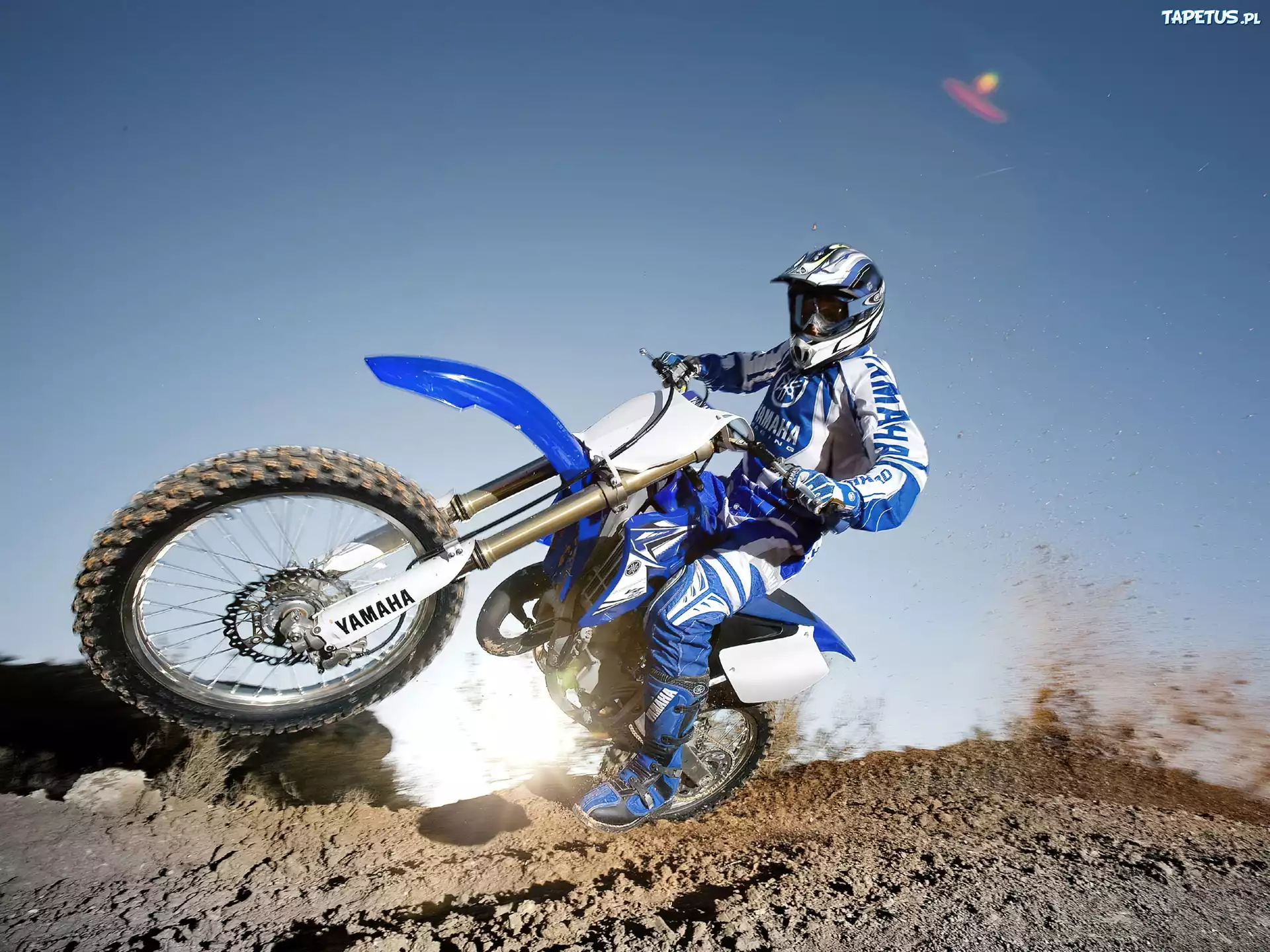 Cross ,Yamaha YZ125, Buty, Ochraniacze