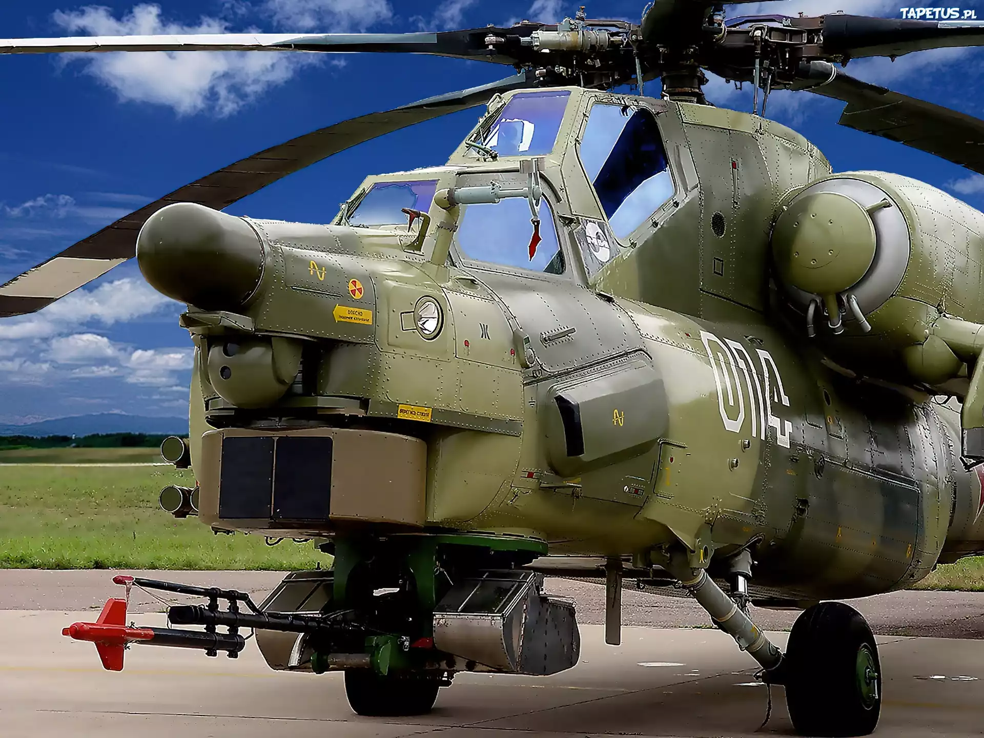 Mi-28, Kabina
