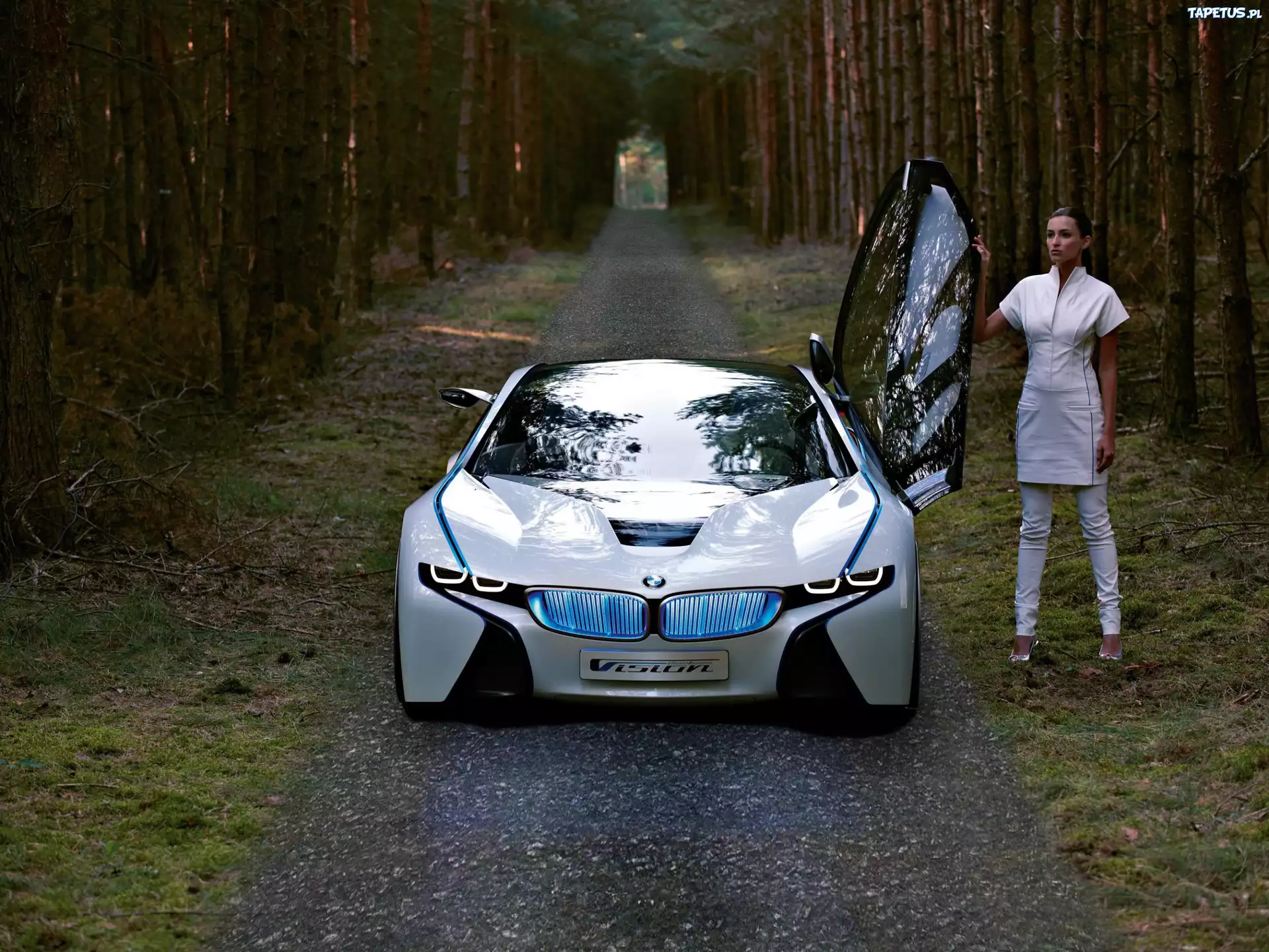 BMW Vision, Szklane, Drzwi