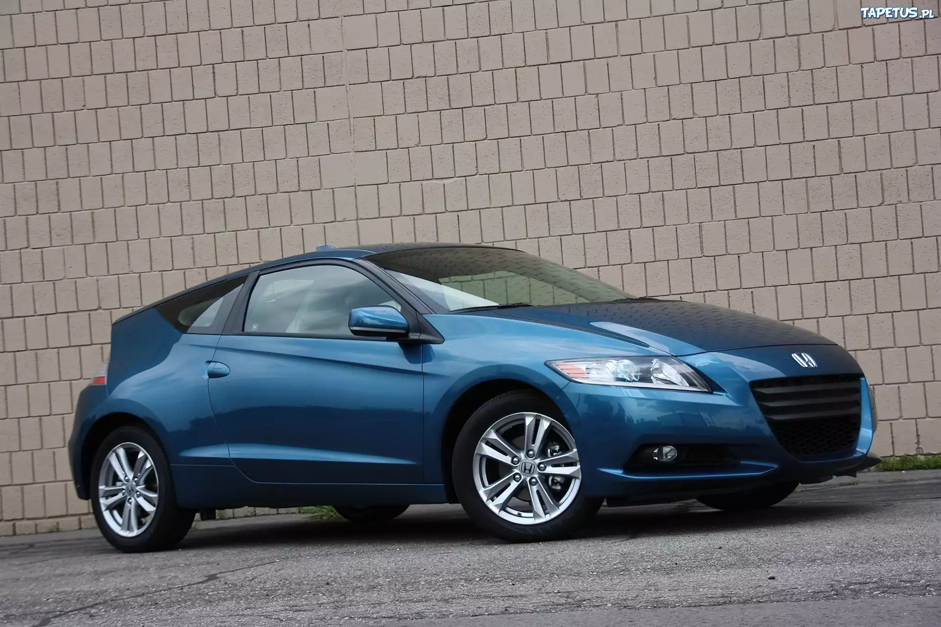 Niebieska, Honda CR-Z, Maska