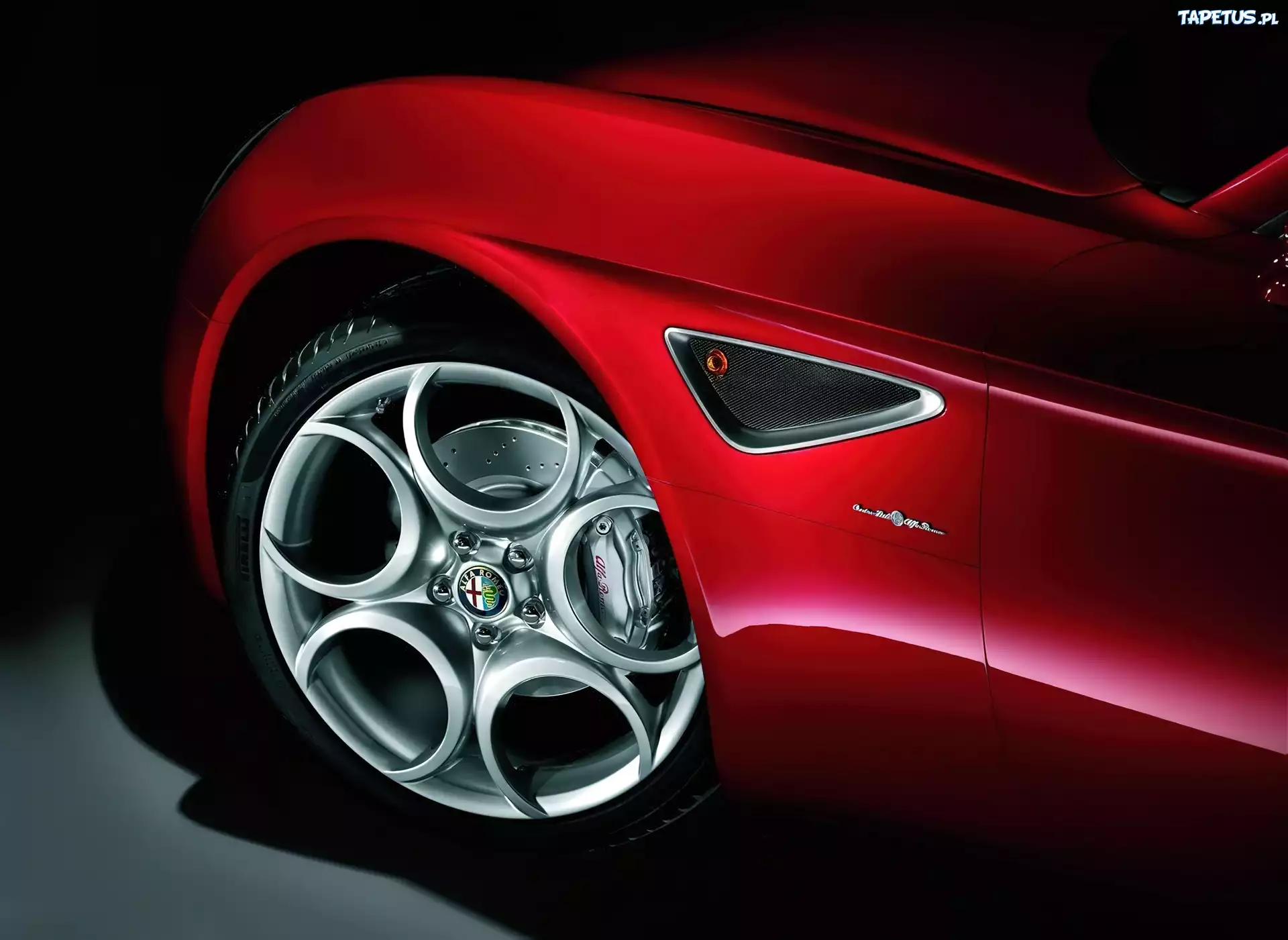 Alfa Romeo 8C, Alufelga