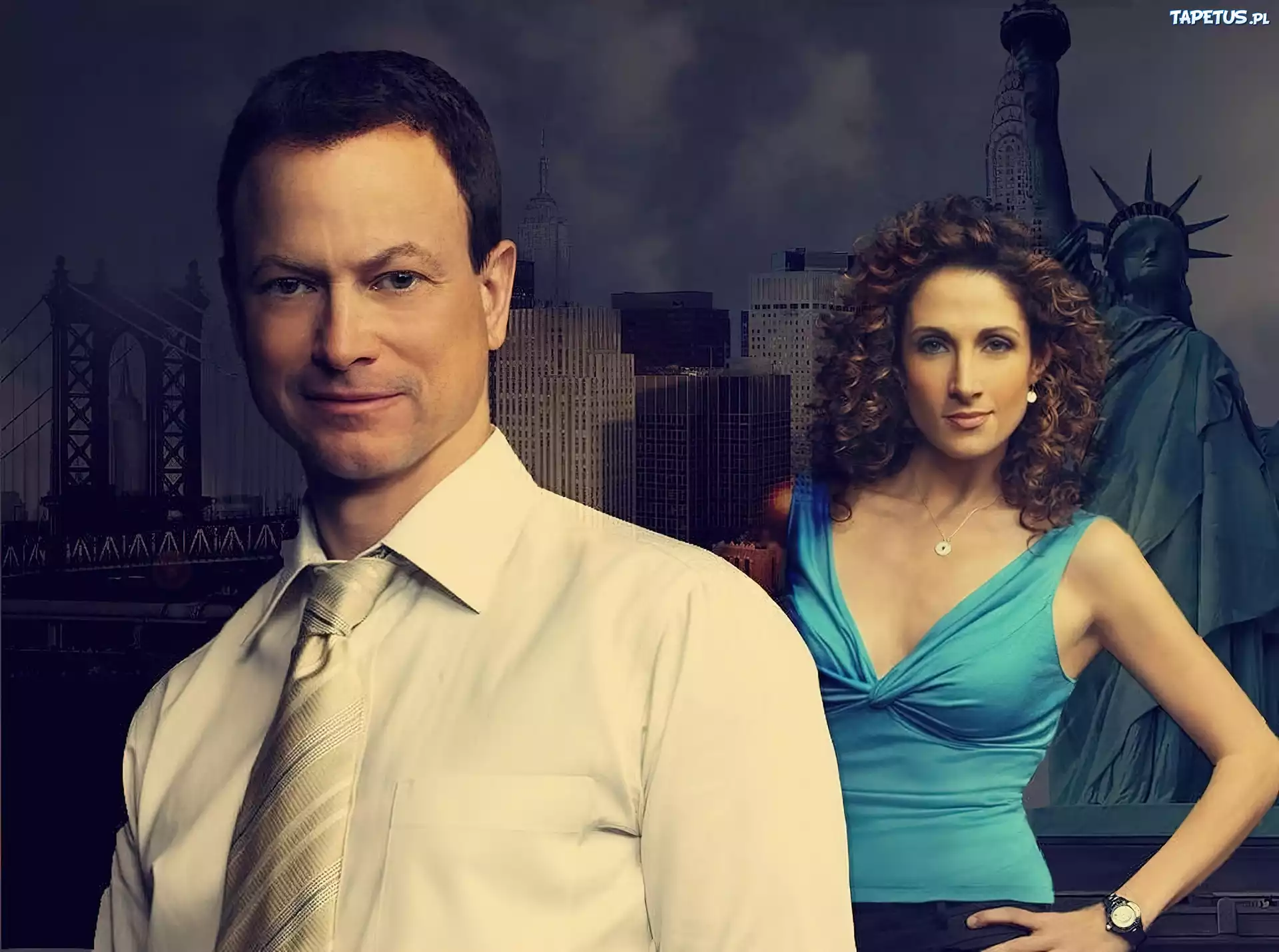 Kryminalne zagadki Nowego Jorku, Melina Kanakaredes, Gary Sinise