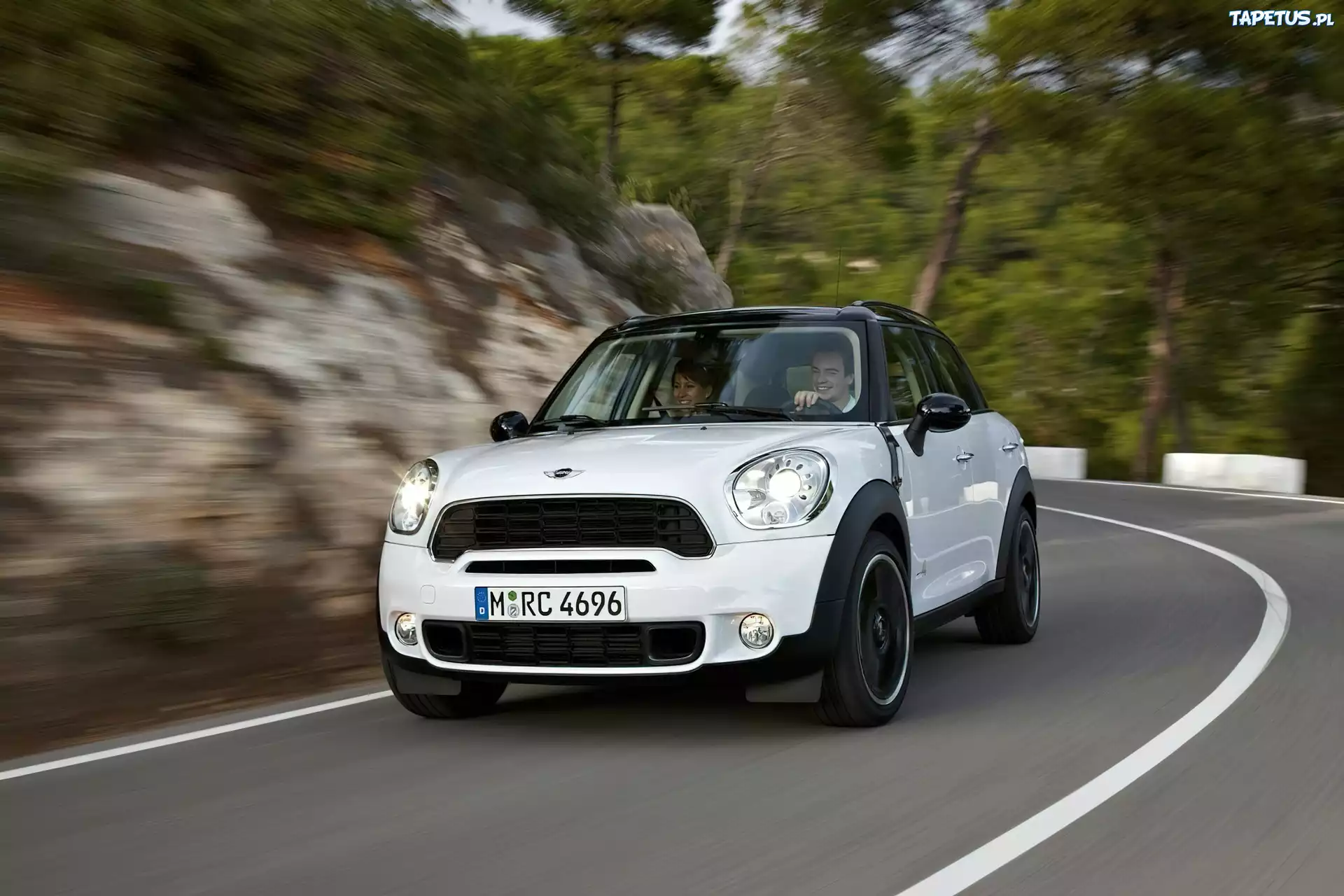 MINI Countryman, Podwyższone, Zawieszenie