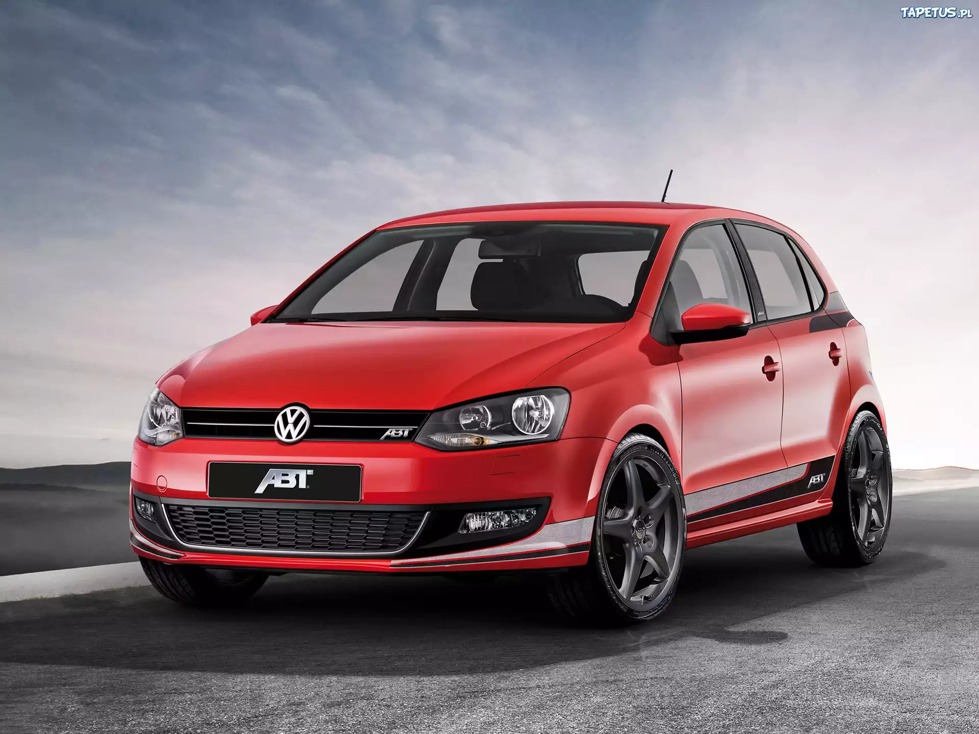 Volkswagen Polo, Czarne, Alufelgi, ABT