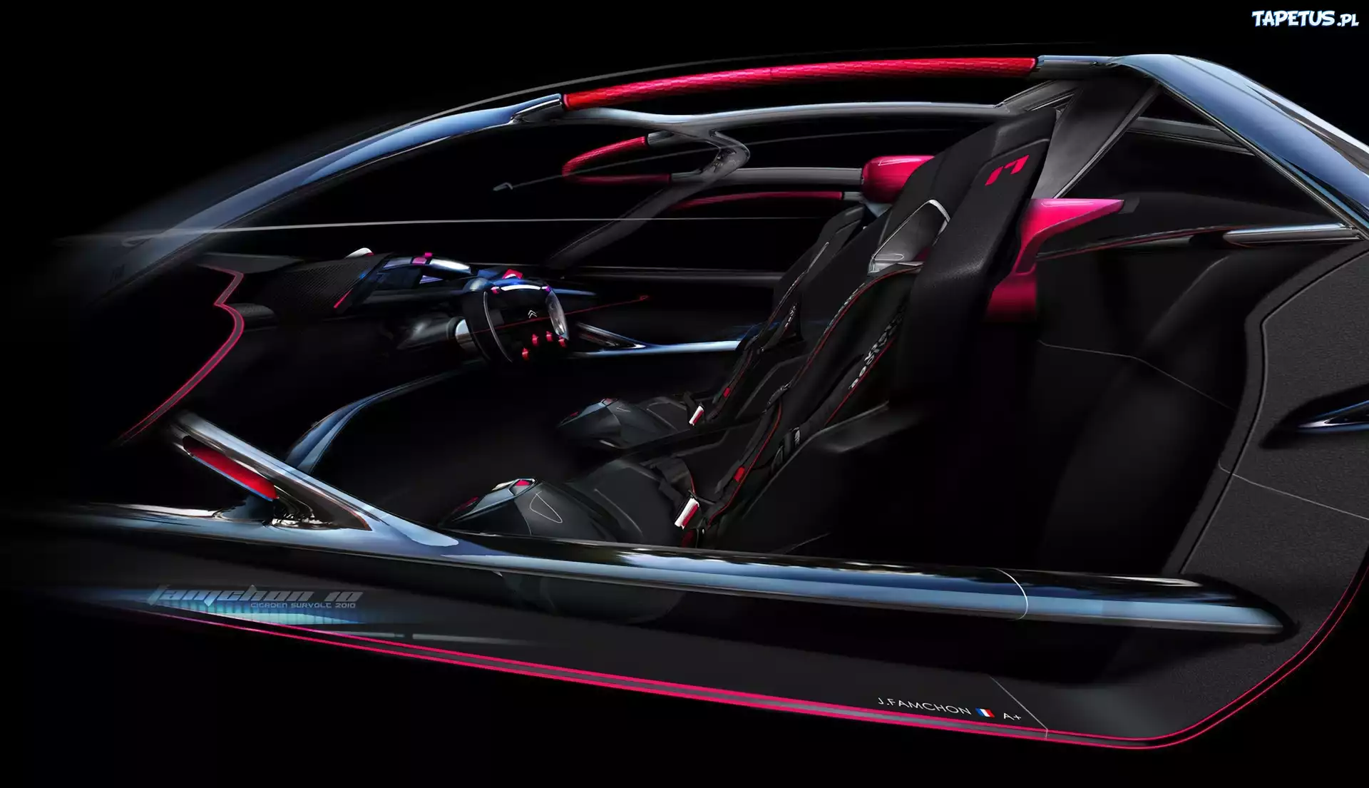Citroen Survolt, Fotele