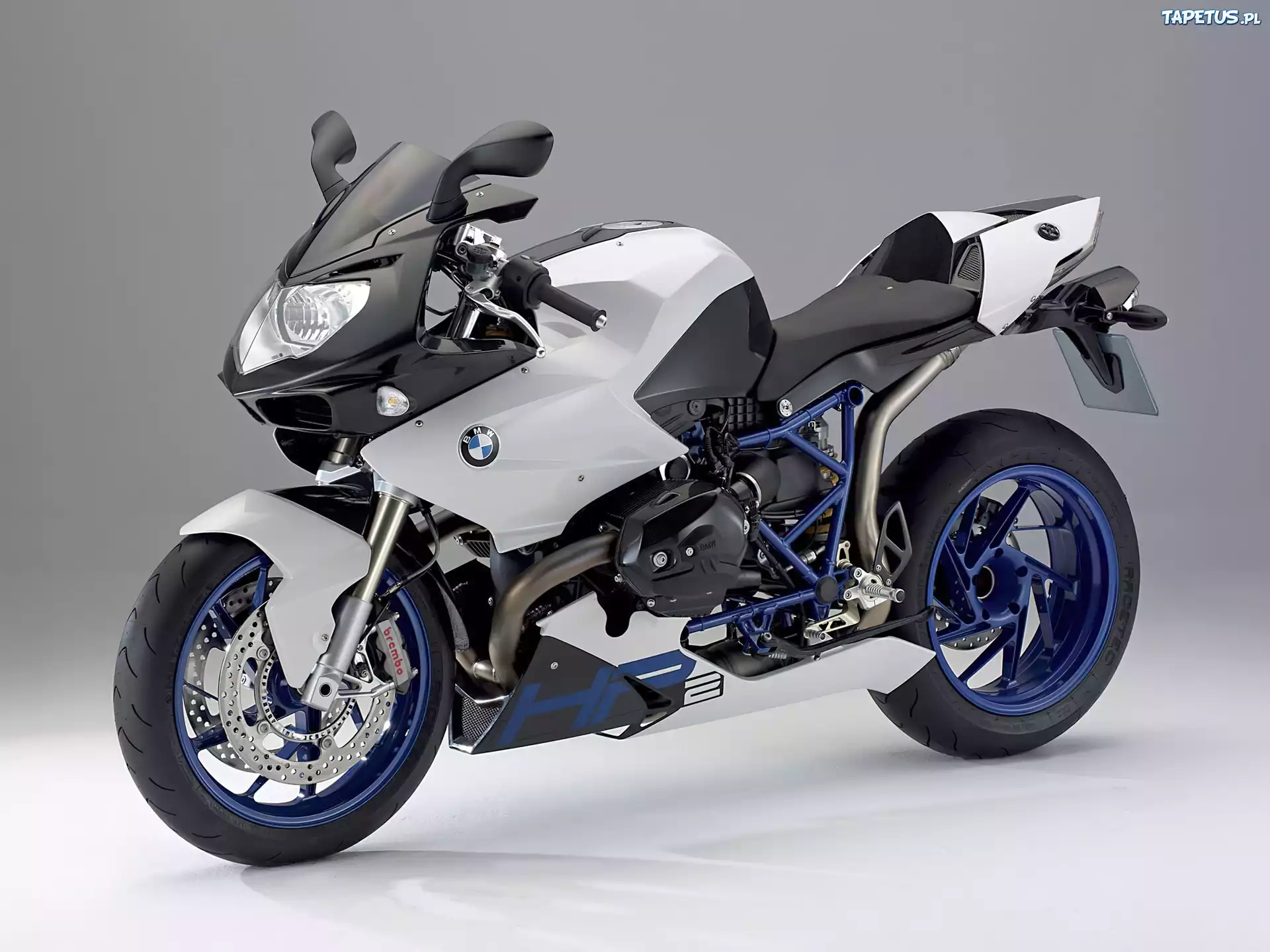BMW HP2 Sport, Zaciski, Brembo