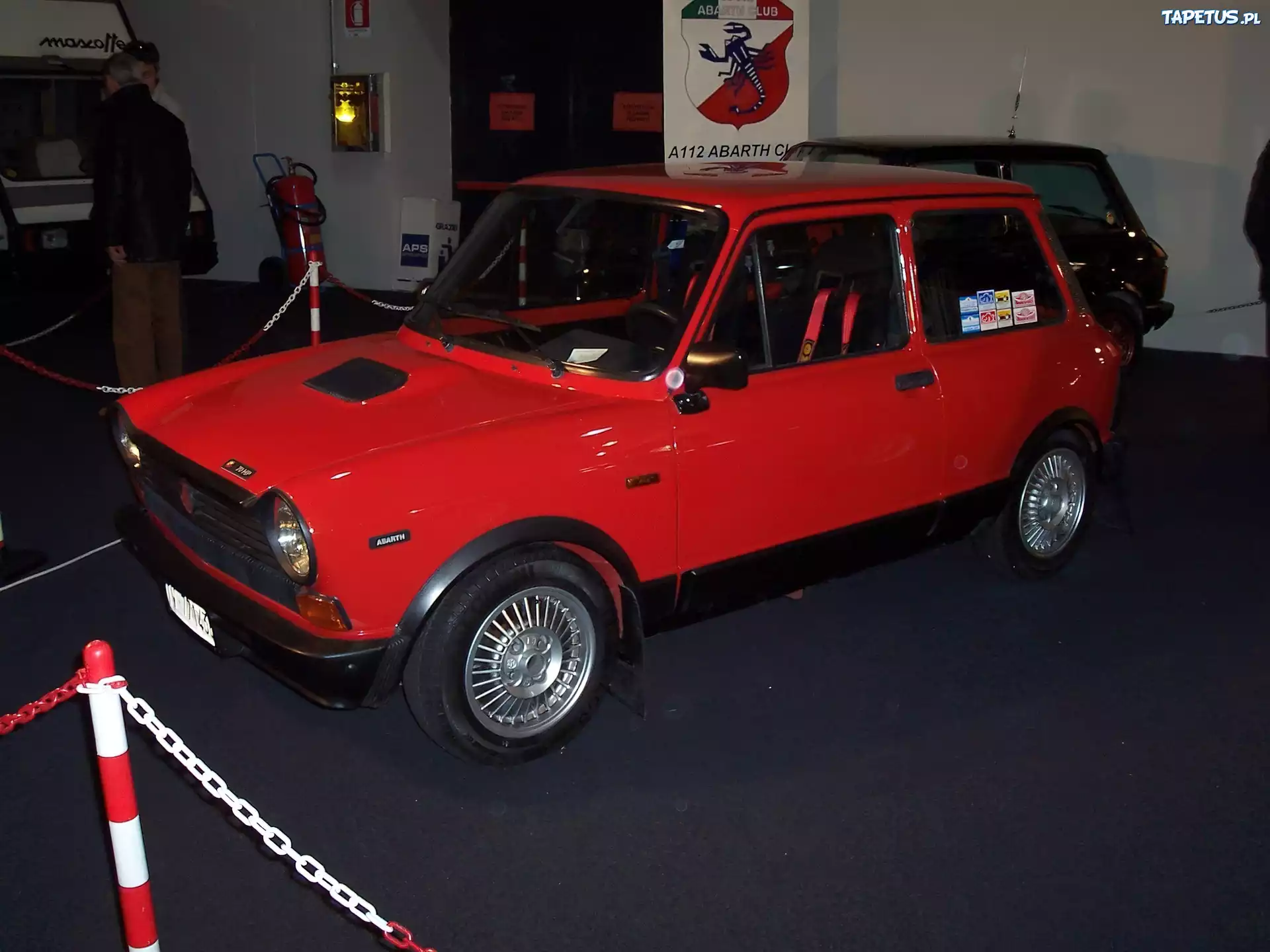 Czerwony, Autobianchi, Salon