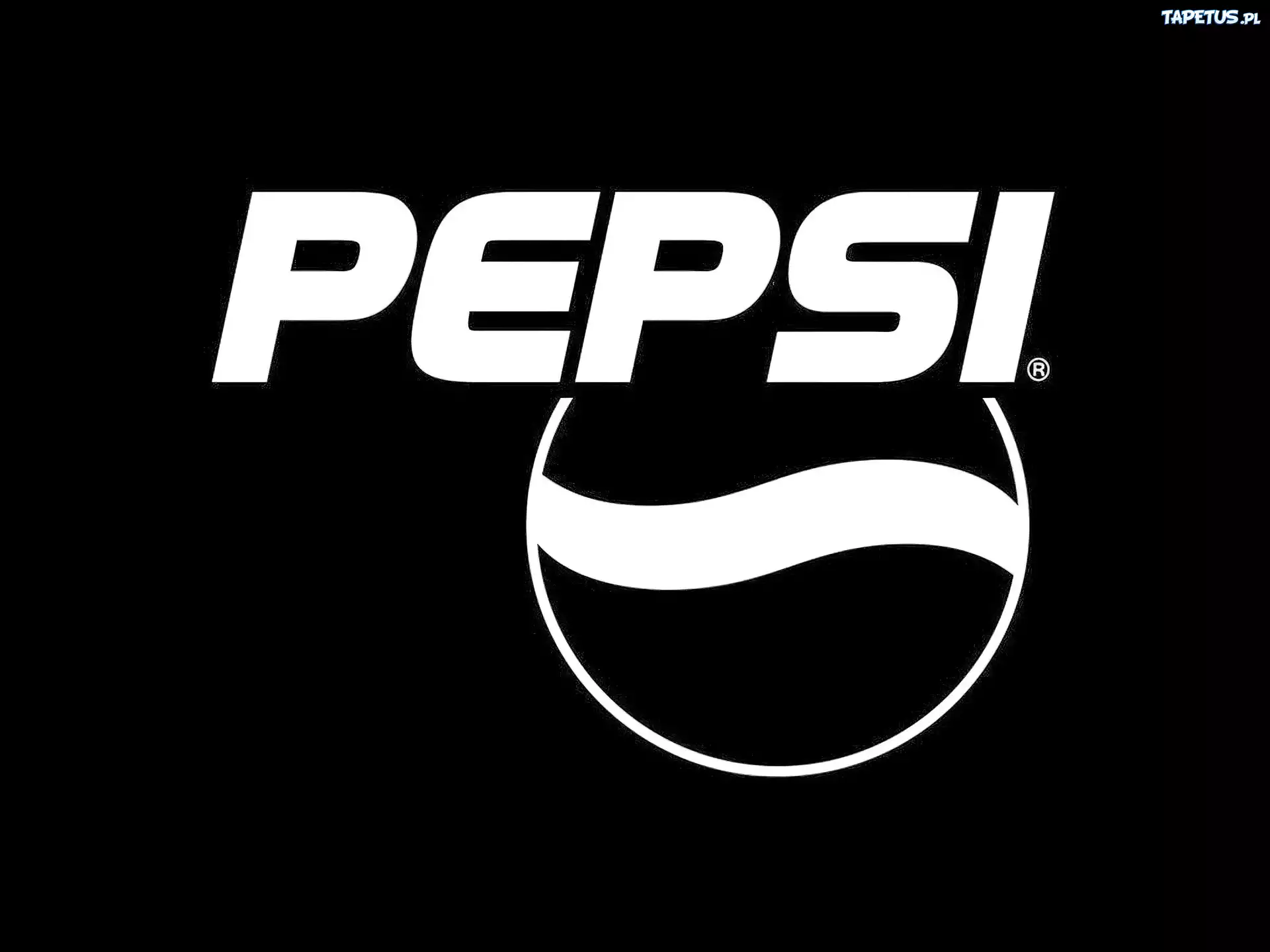 Logo, Pepsi, Czarne, Tło