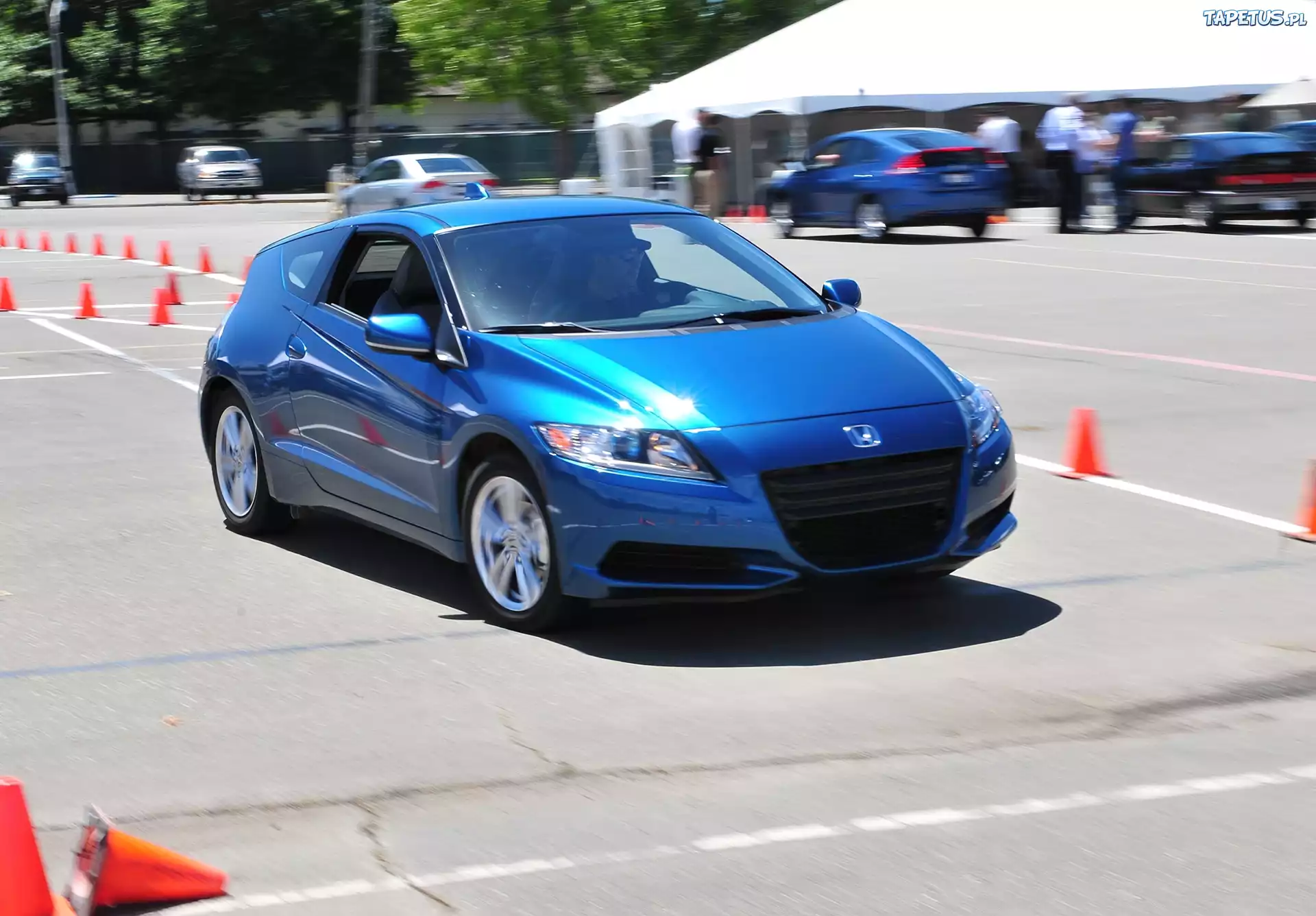 Honda CR-Z, Test, Pachołki