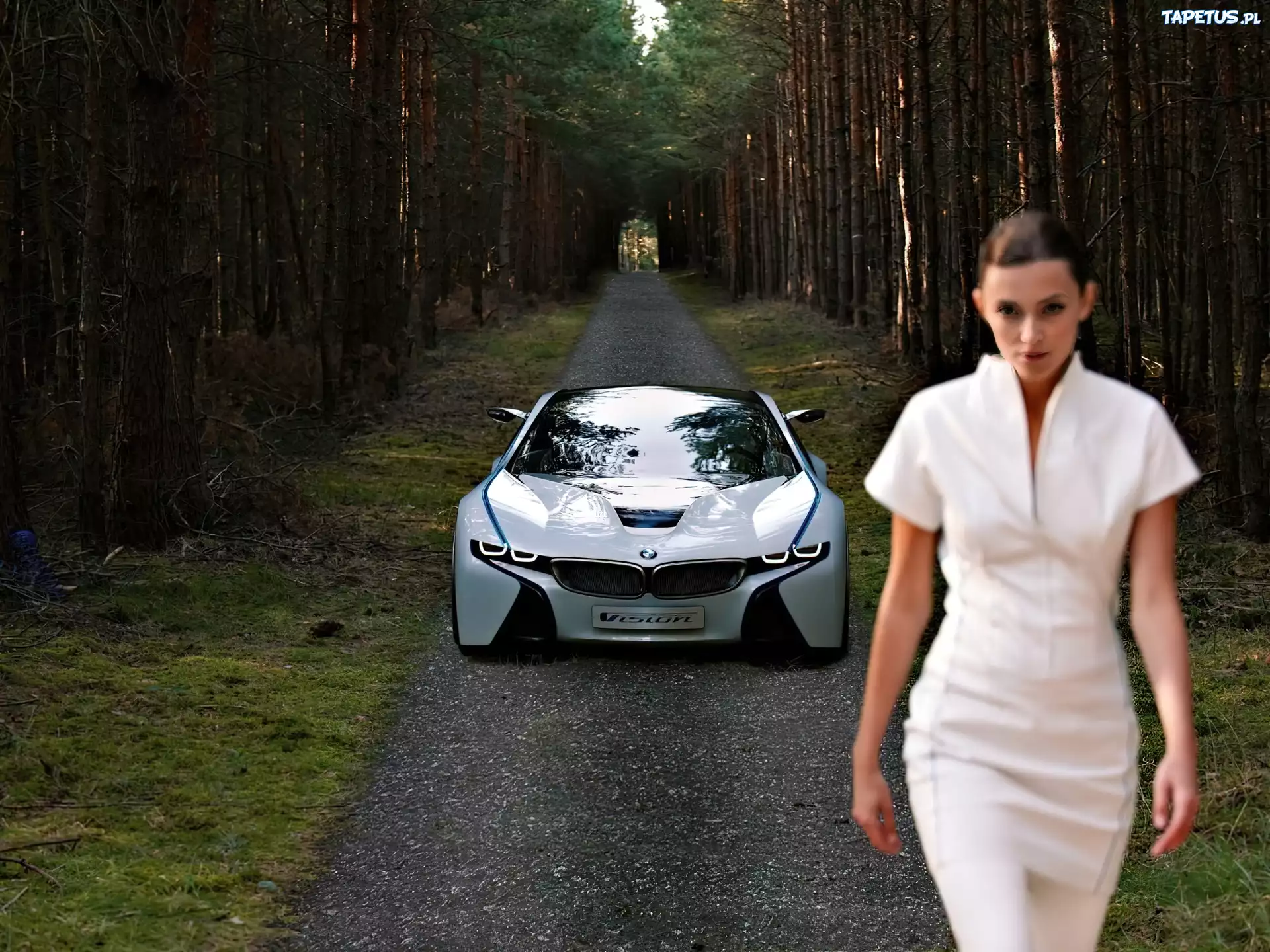 BMW Vision Efficient, Droga, Modelka