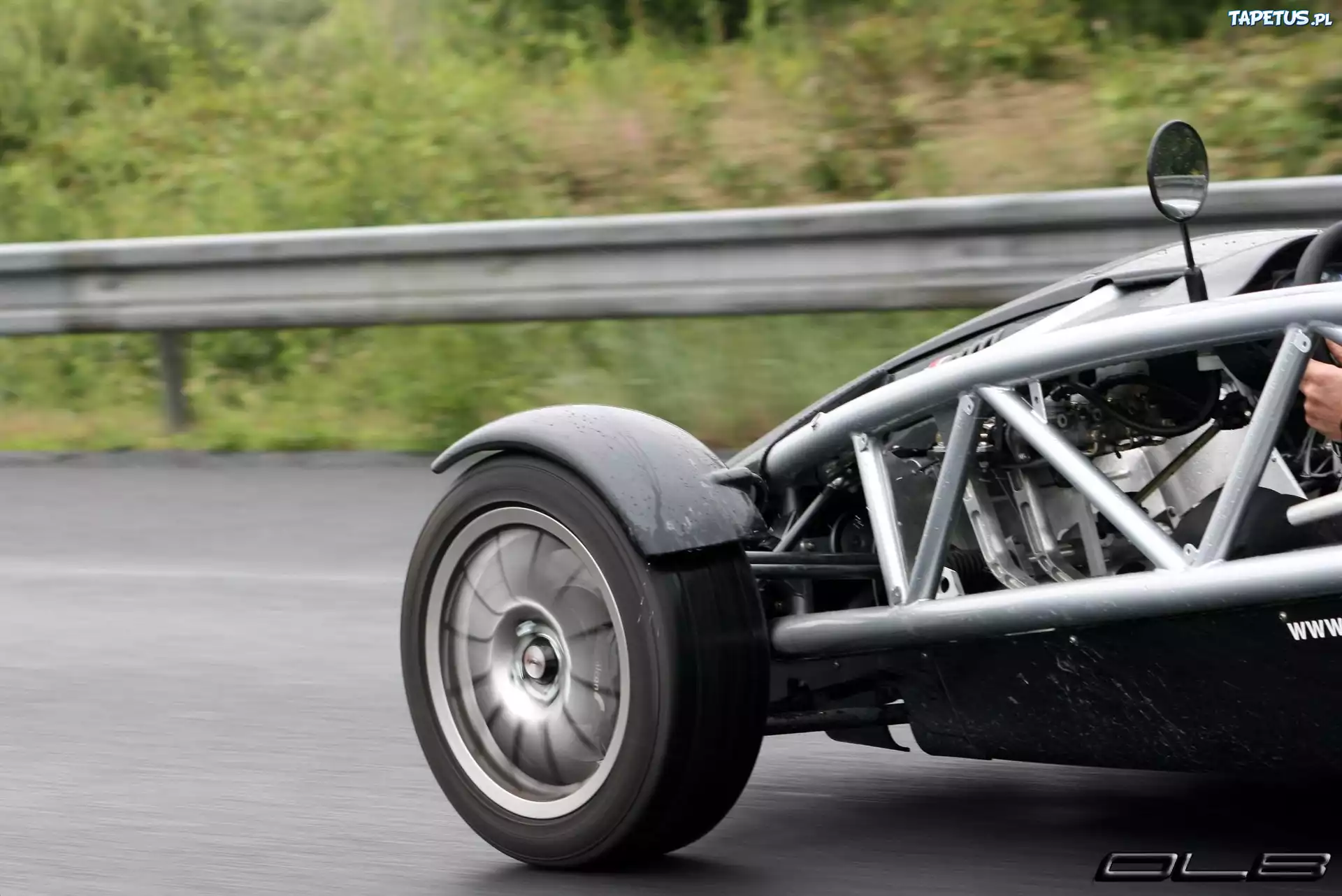 Ariel Atom, Przednie, Koło, Rama