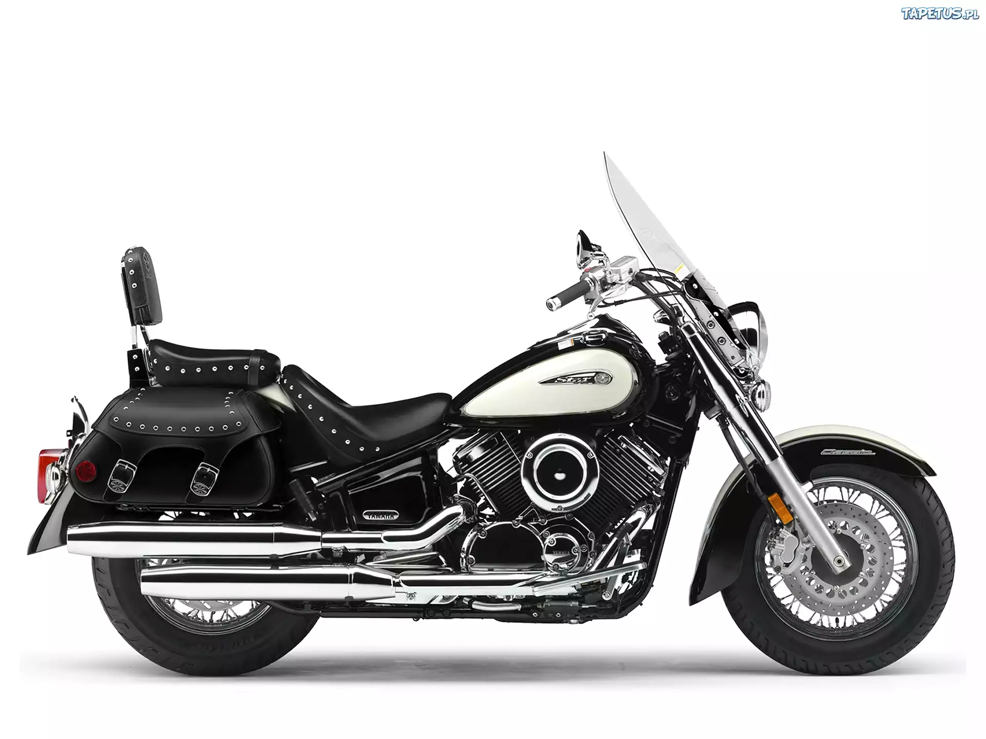Yamaha V-Star 1100 Silverado, Szyba, Sakwy