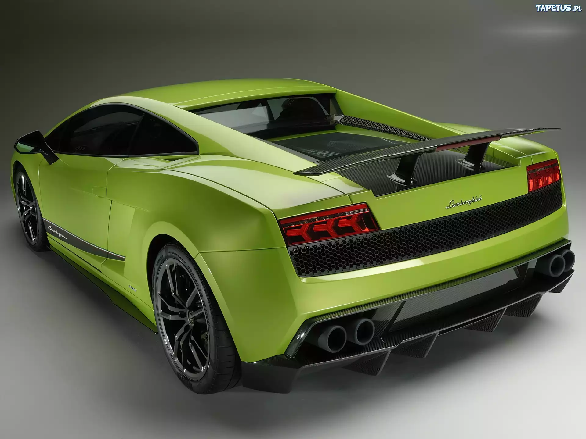 Lamborghini Gallardo, Lampy, Tył