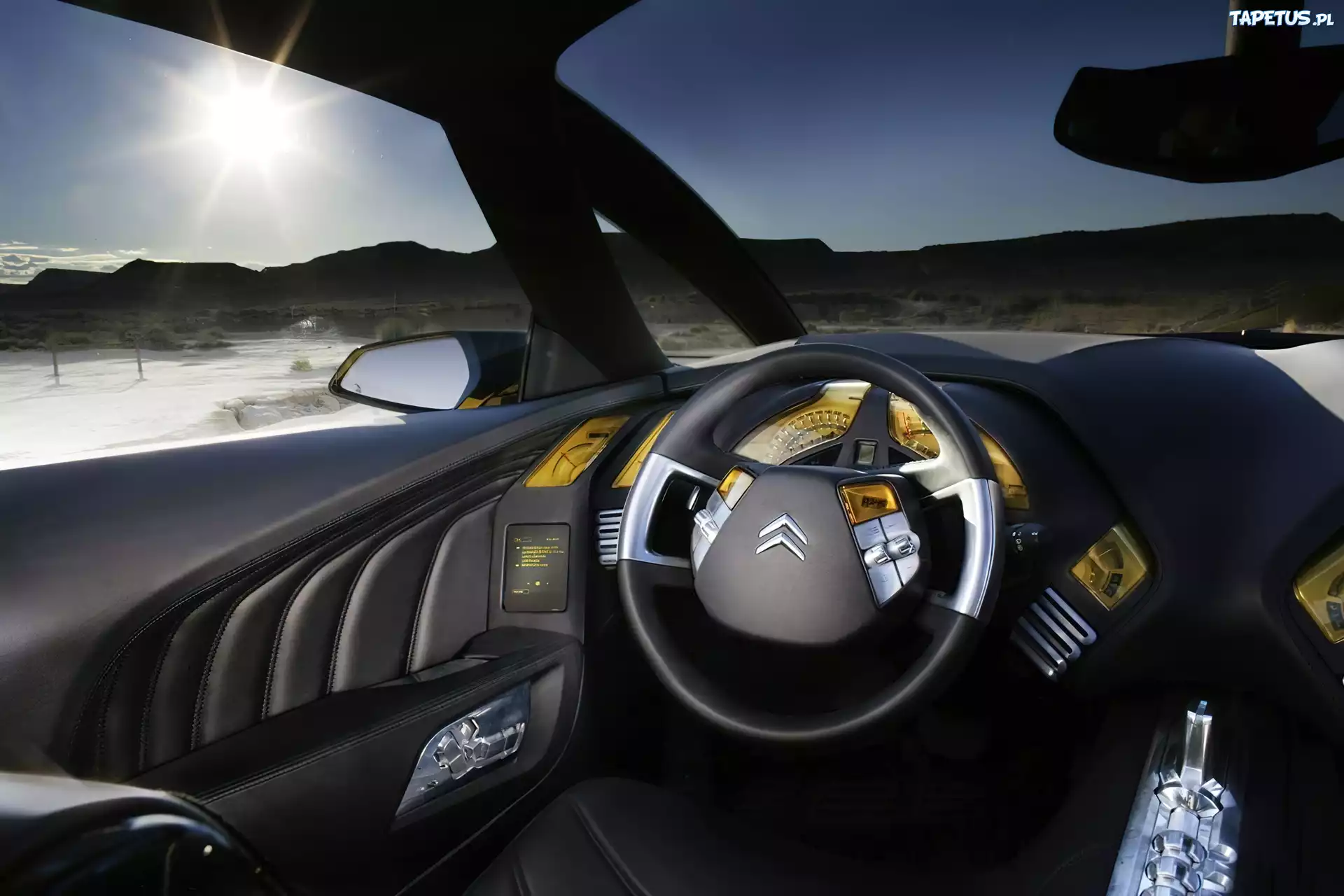 Citroen C-Sportlounge, Kierownica