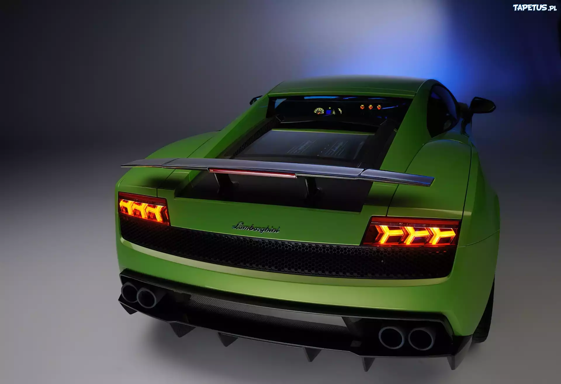 Lamborghini Gallardo, Neonowe, Lampy