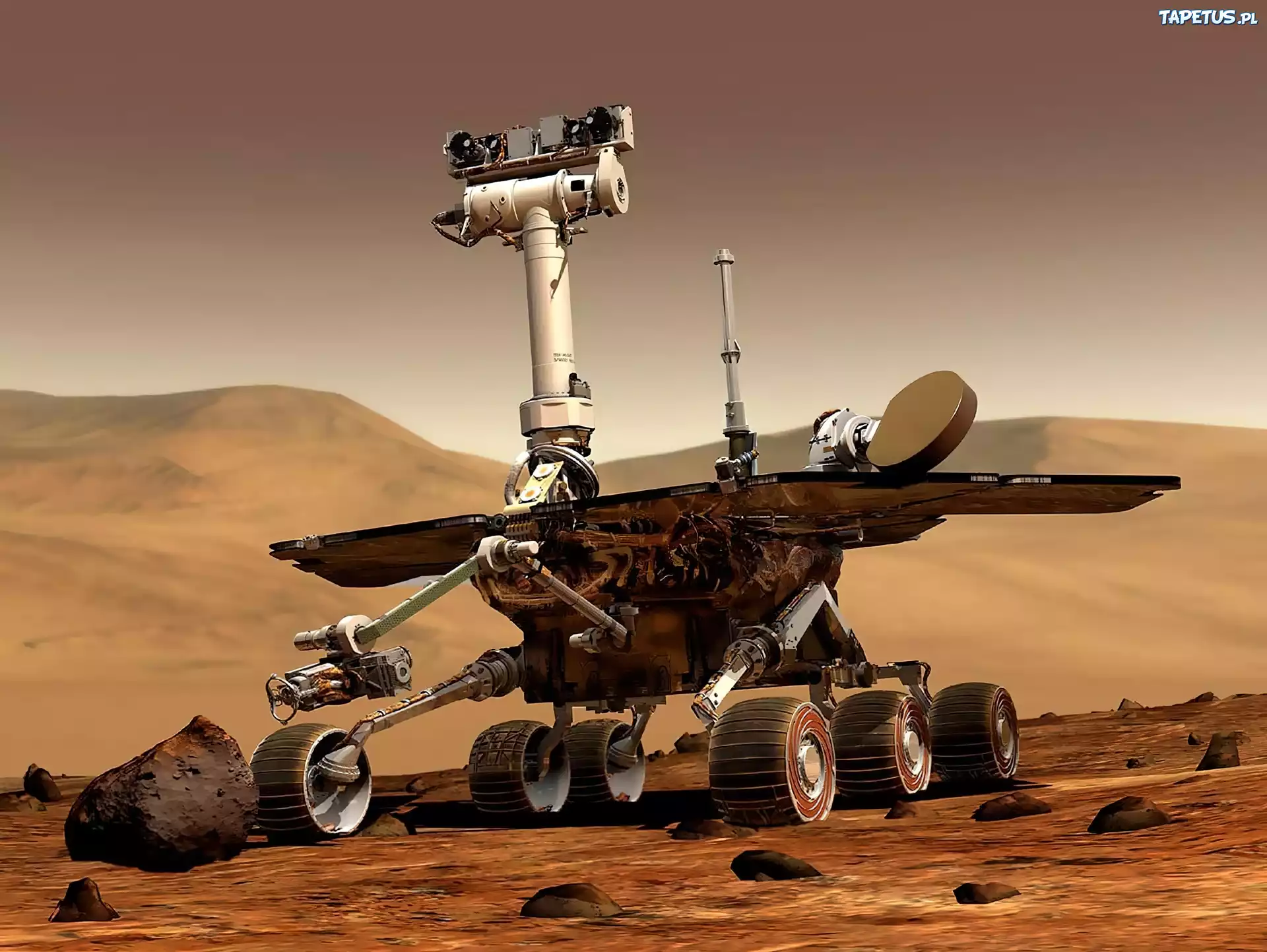 Rover, Mars, Robot, Kosmos