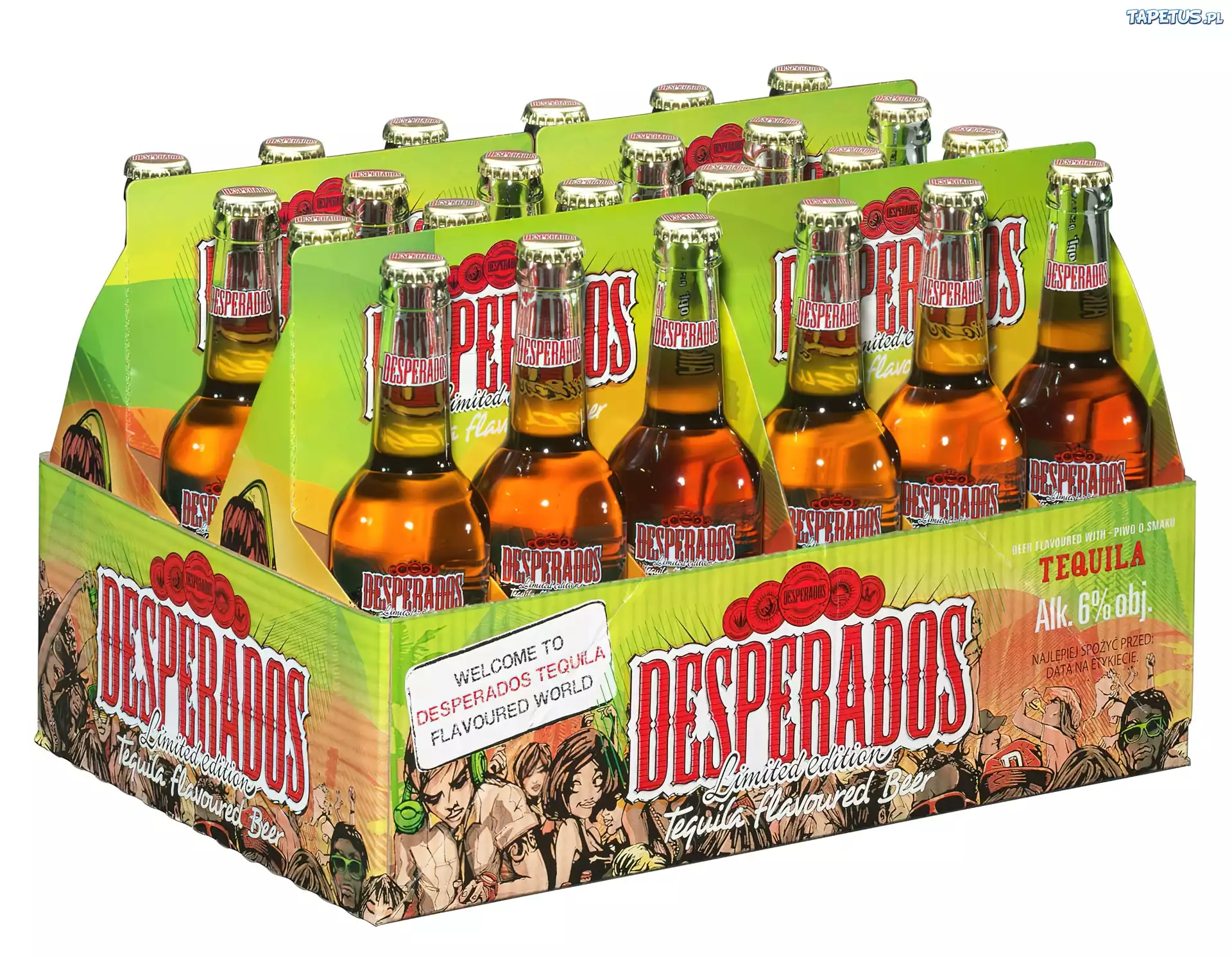 Karton, Piwa, Desperados