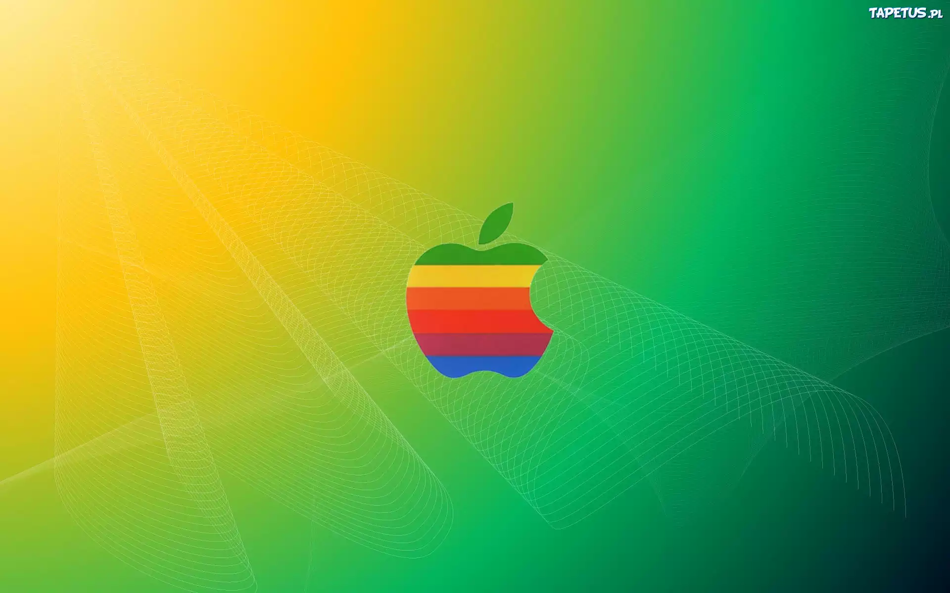 Tęczowe, Logo, Apple