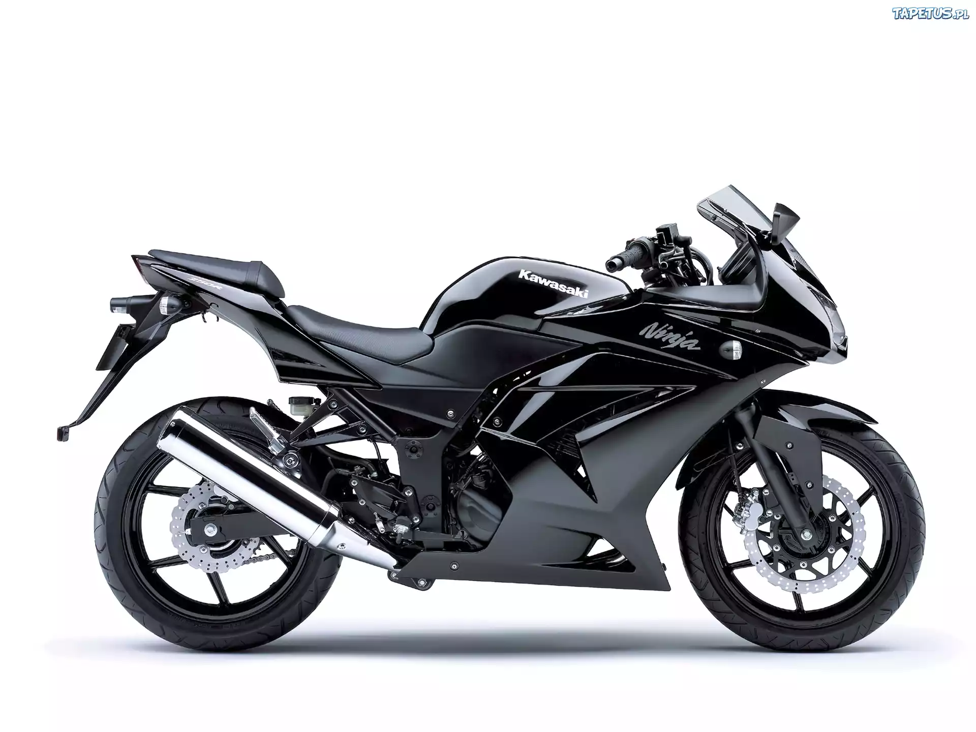 Kawasaki Ninja 250R, Mocowanie, Tablicy