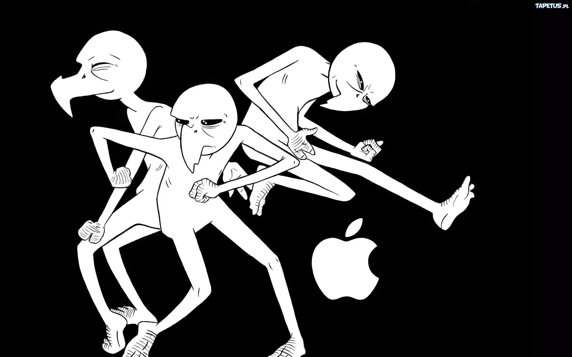 Apple, Stwory, Taniec