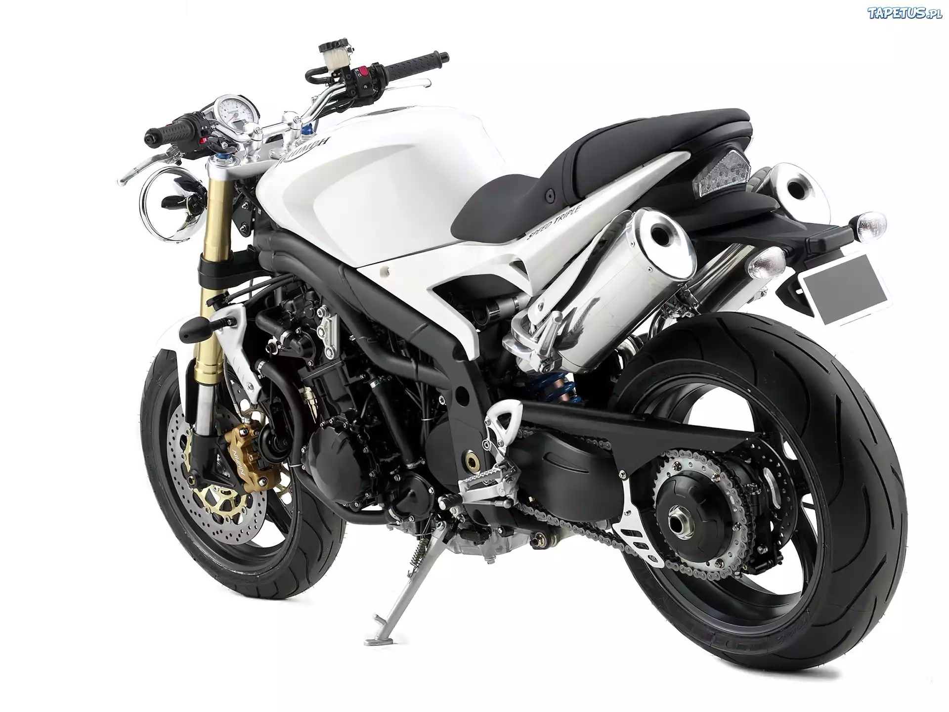 Triumph Speed Triple, Łańcuch, Napęd