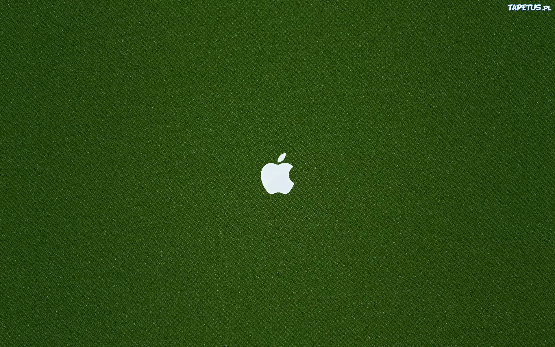 Logo, Apple, Zielona, Tekstura
