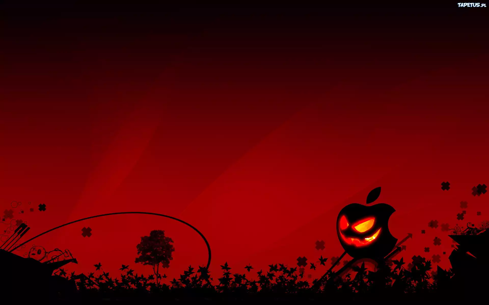 Apple, Halloween, Logo