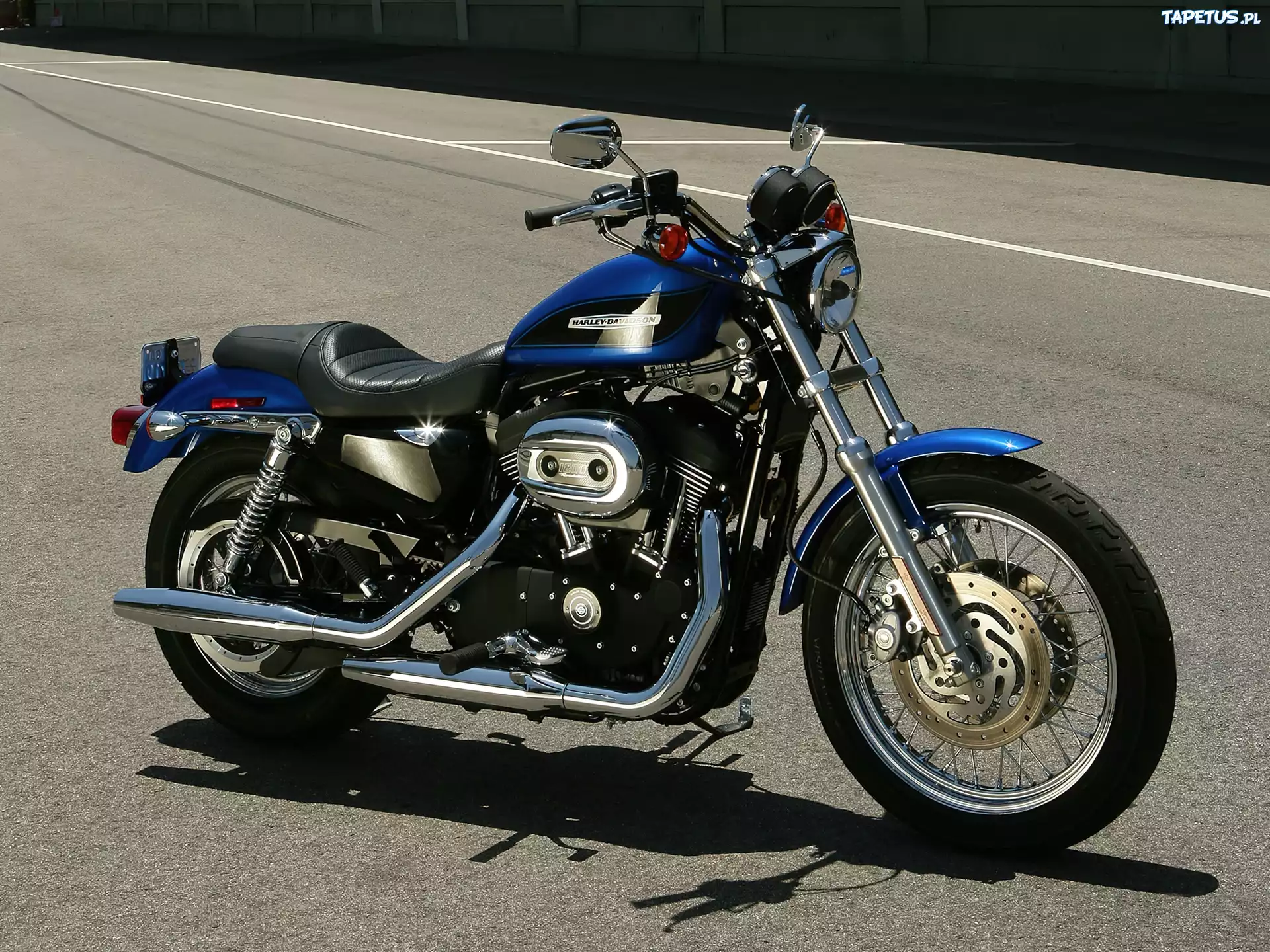 Harley Davidson XL1200R Sportster, Chromowane, Części