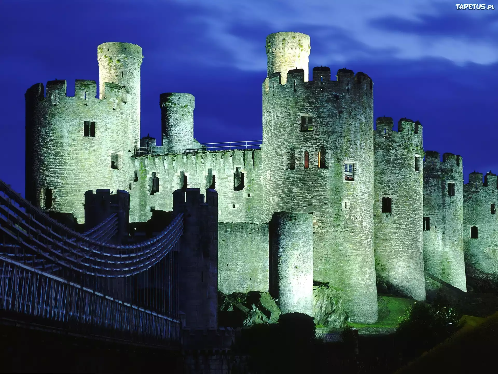 Zamek, Conwy, Gwynedd, Wielka, Brytania