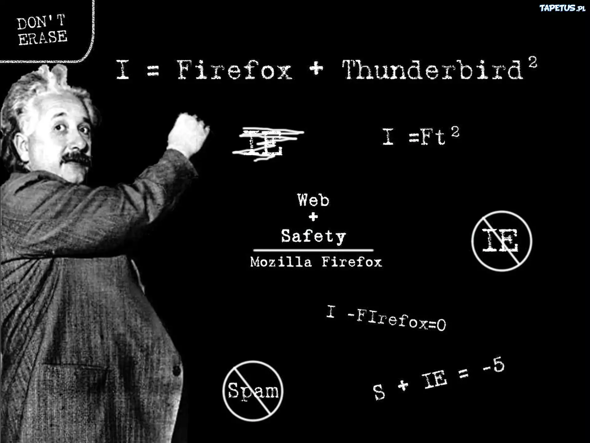 Einstein, Mozilla, Firefox