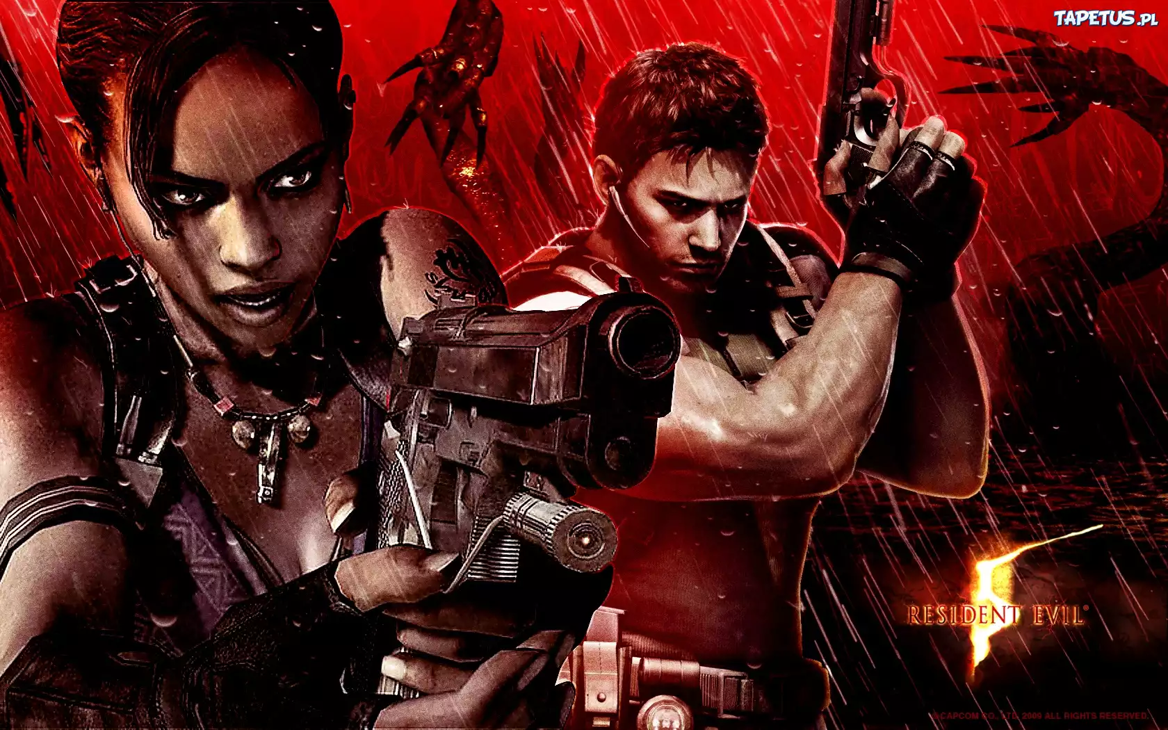 Resident Evil 5, Postacie, Broń