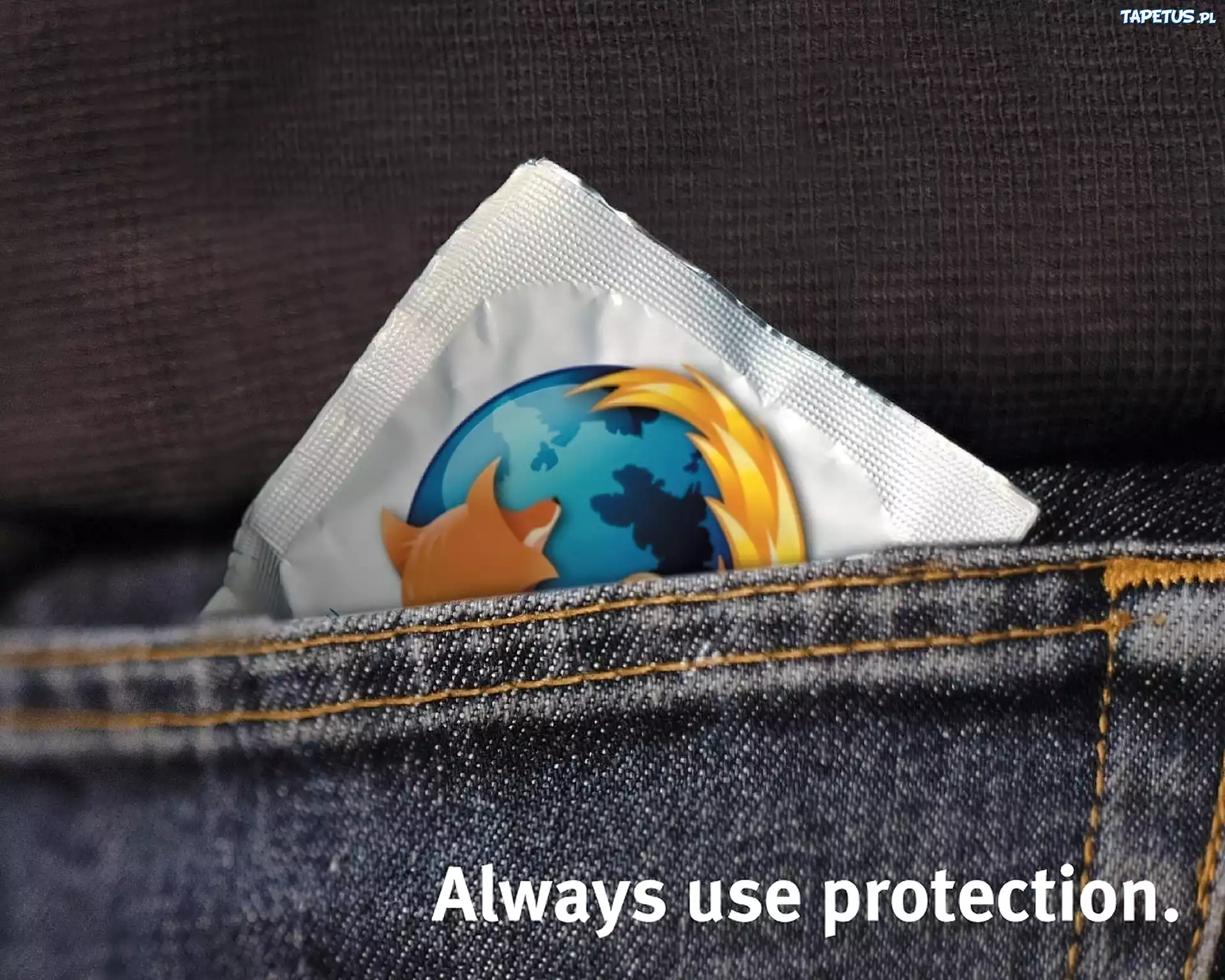 Firefox, Prezerwatywa, Ochronna, Danych
