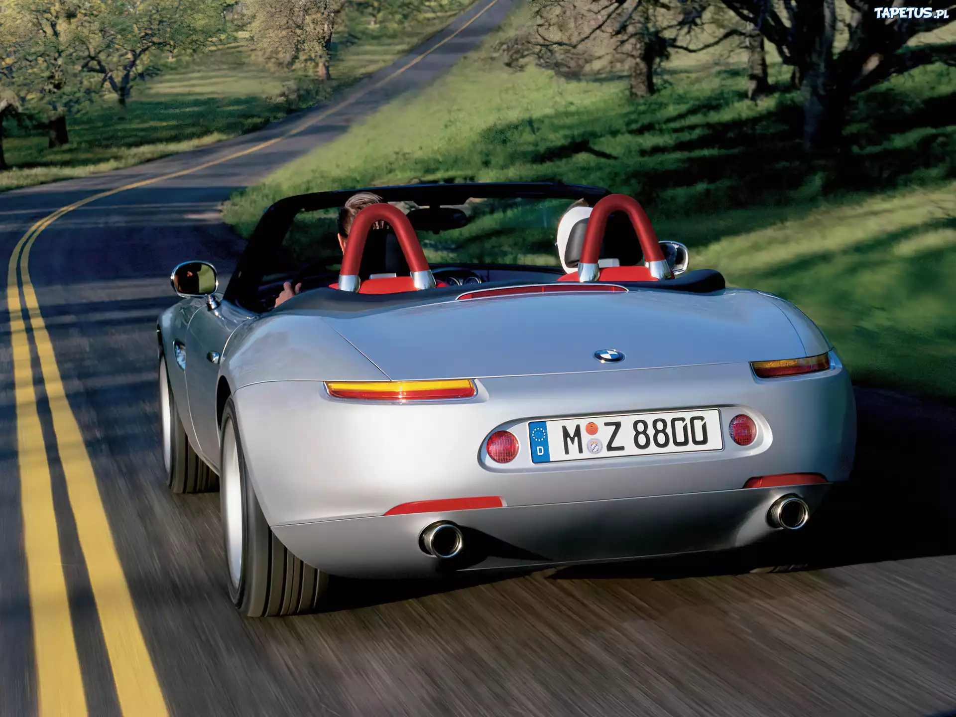 BMW Z8, Tył