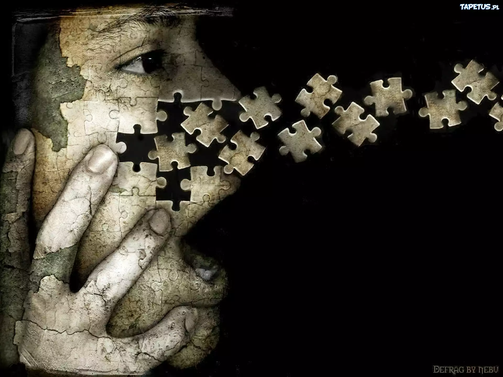 Twarz, Mężczyzny, Puzzle