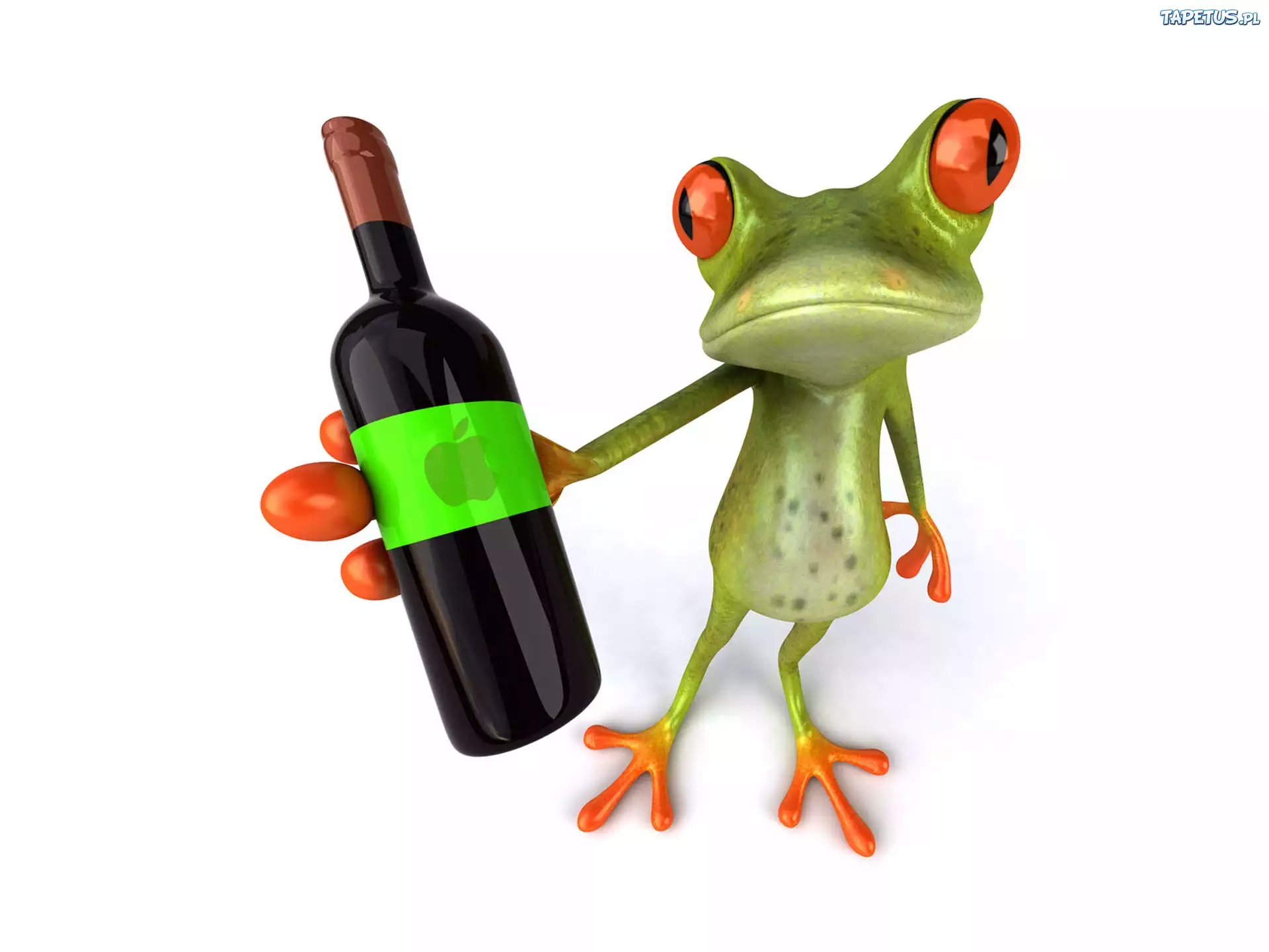 Apple, Żaba, Wino