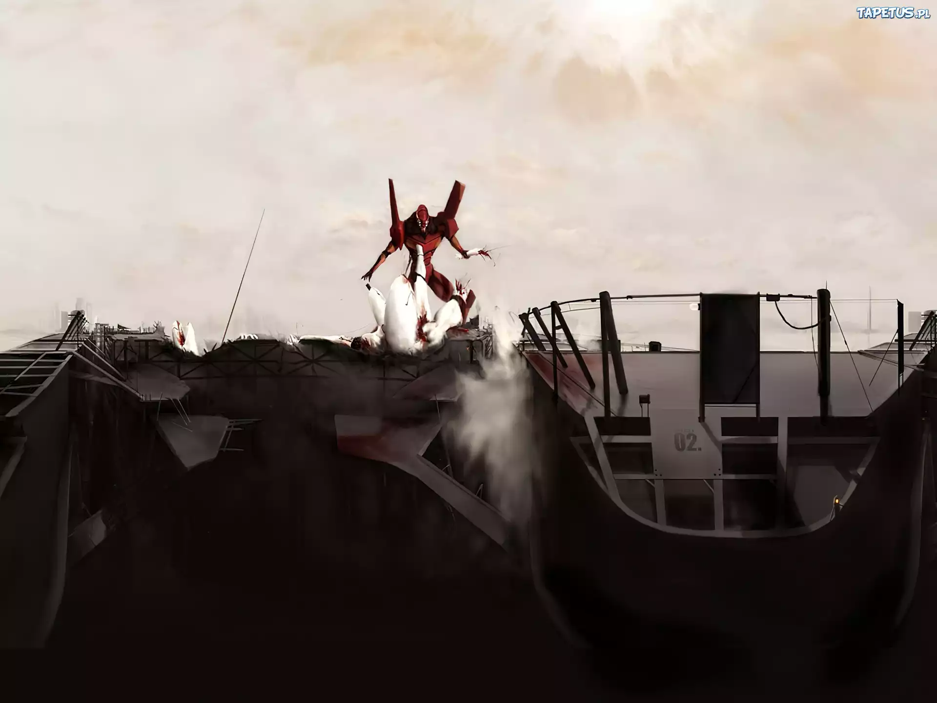 Neon Genesis Evangelion, postać, robot