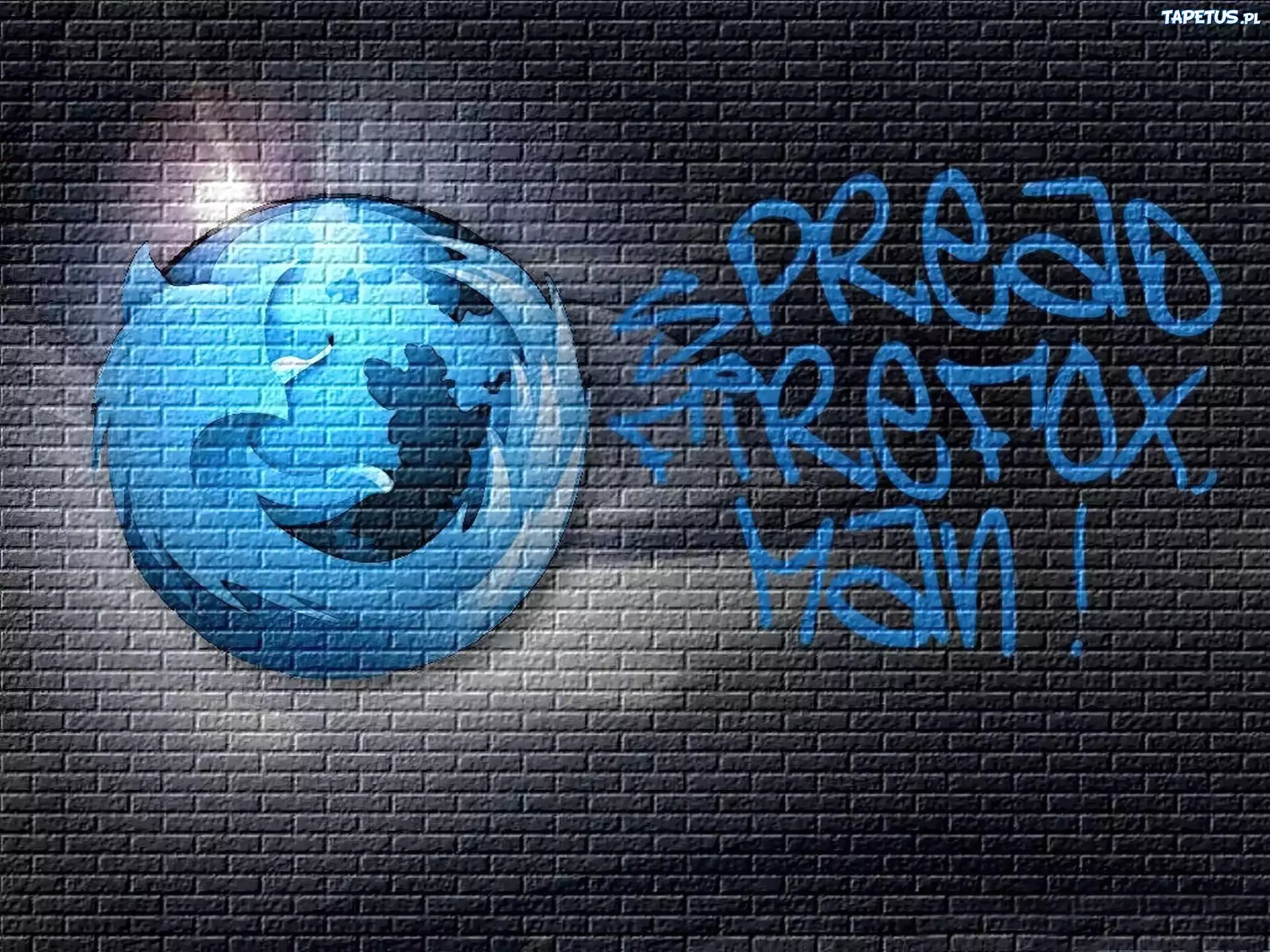 Firefox, Logo, Graffiti