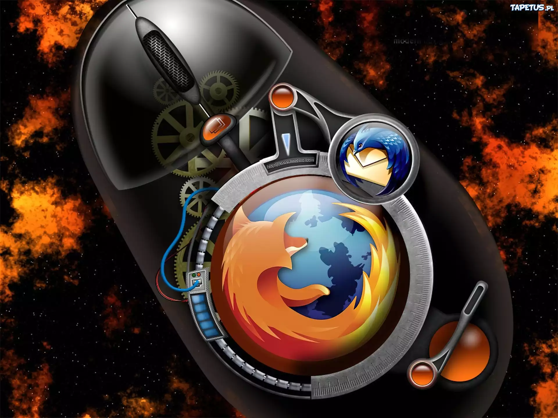 Mozilla Firefox, Myszka