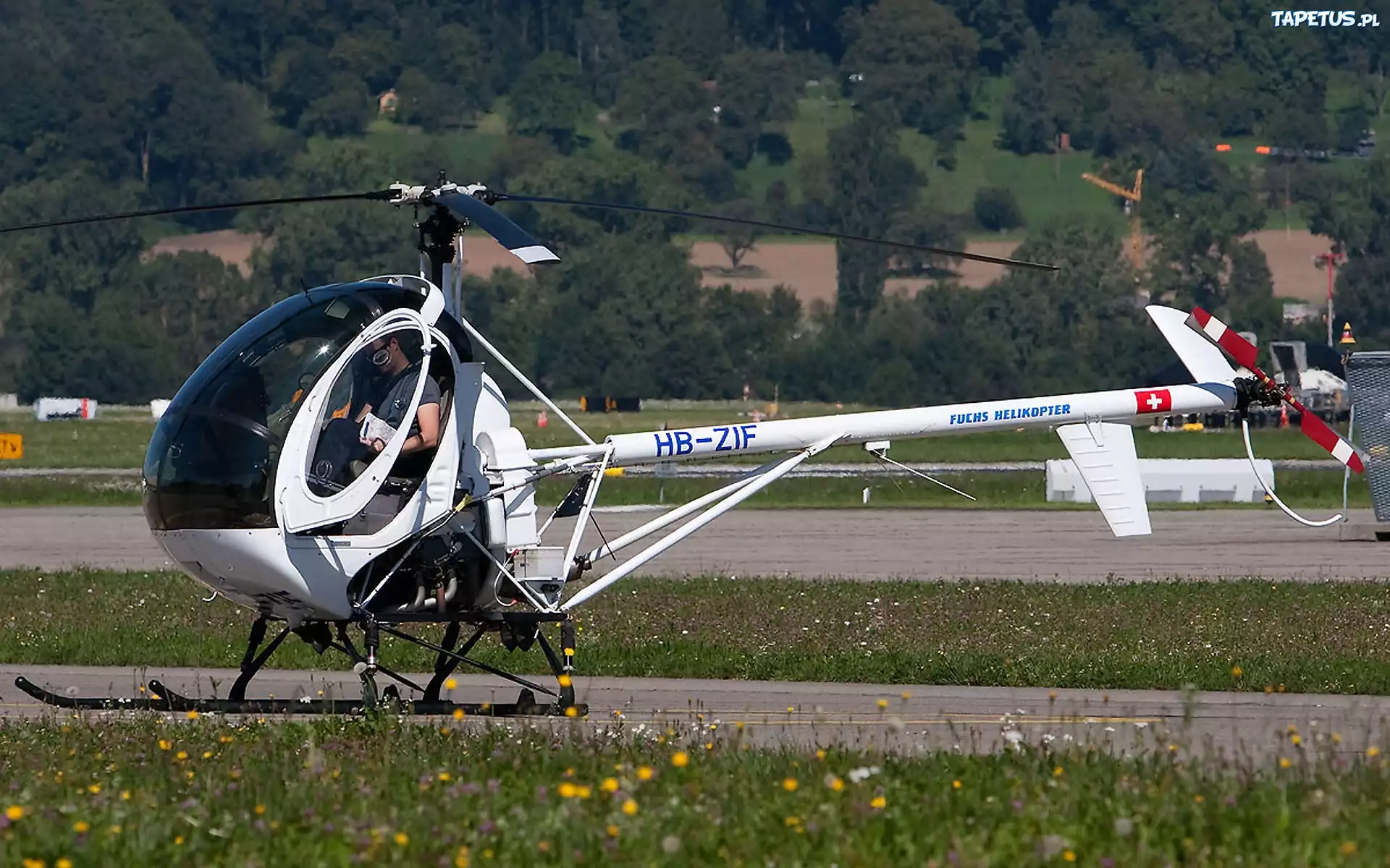 Fuchs Helikopter Schweizer 269C