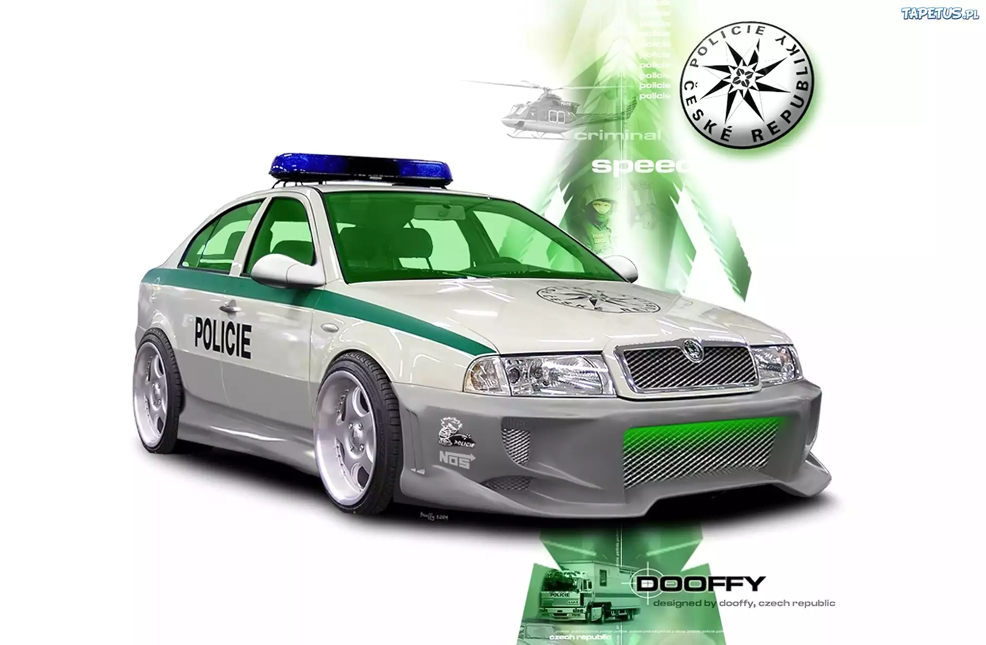 Skoda, Octavia, Policja, Tuning