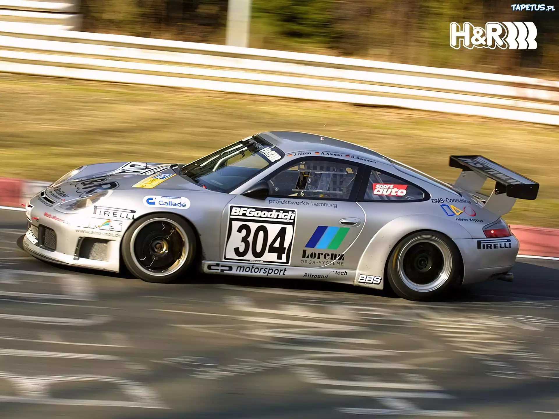 Porche, 911 GT, Zawieszenie, H&R