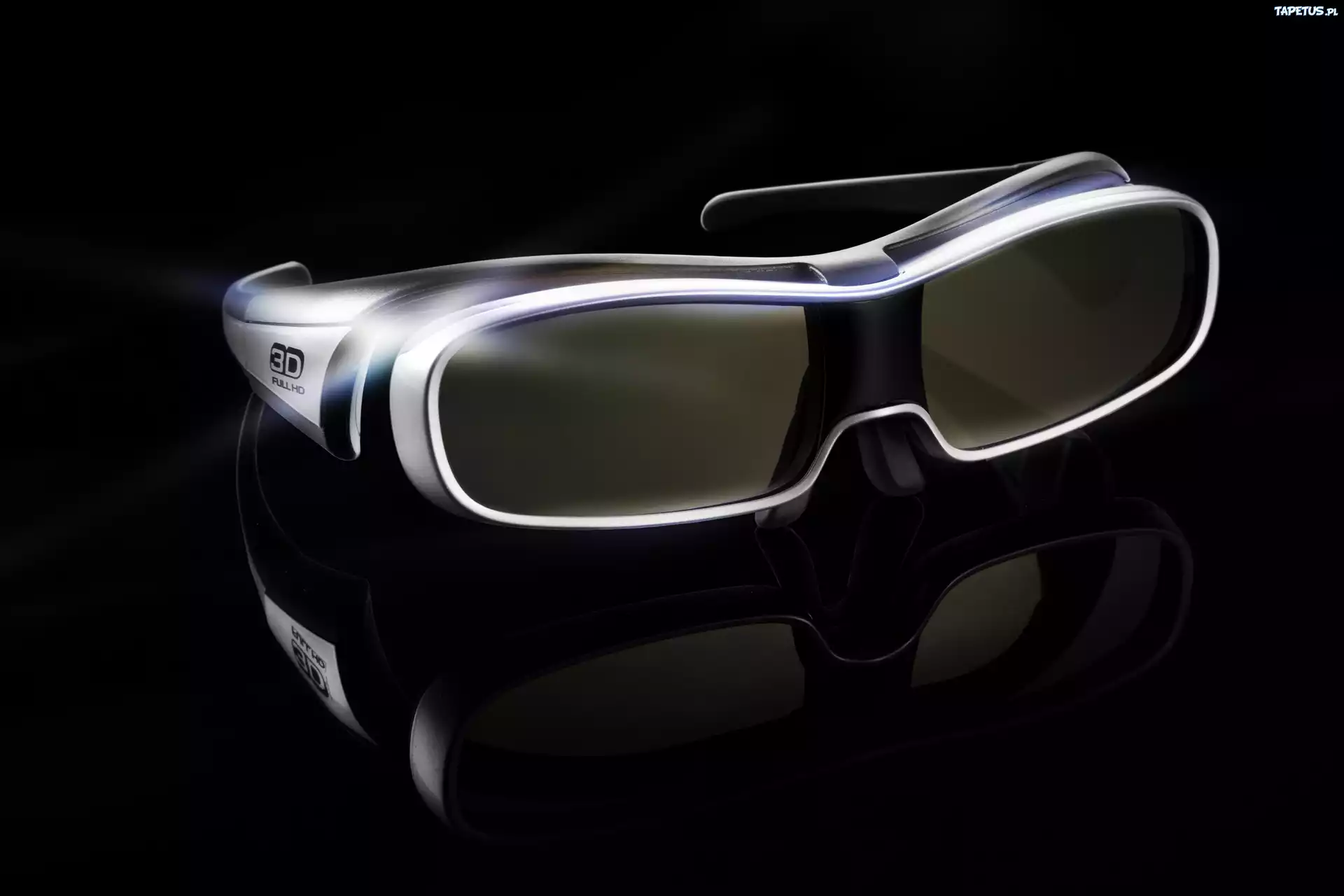 Okulary, 3D, Panasonic