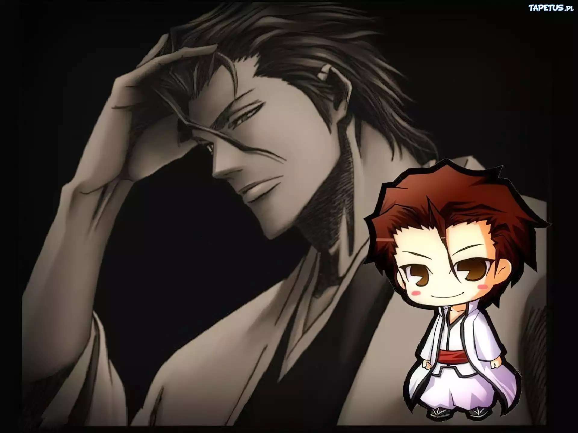 Zamyślony, Aizen Sosuke