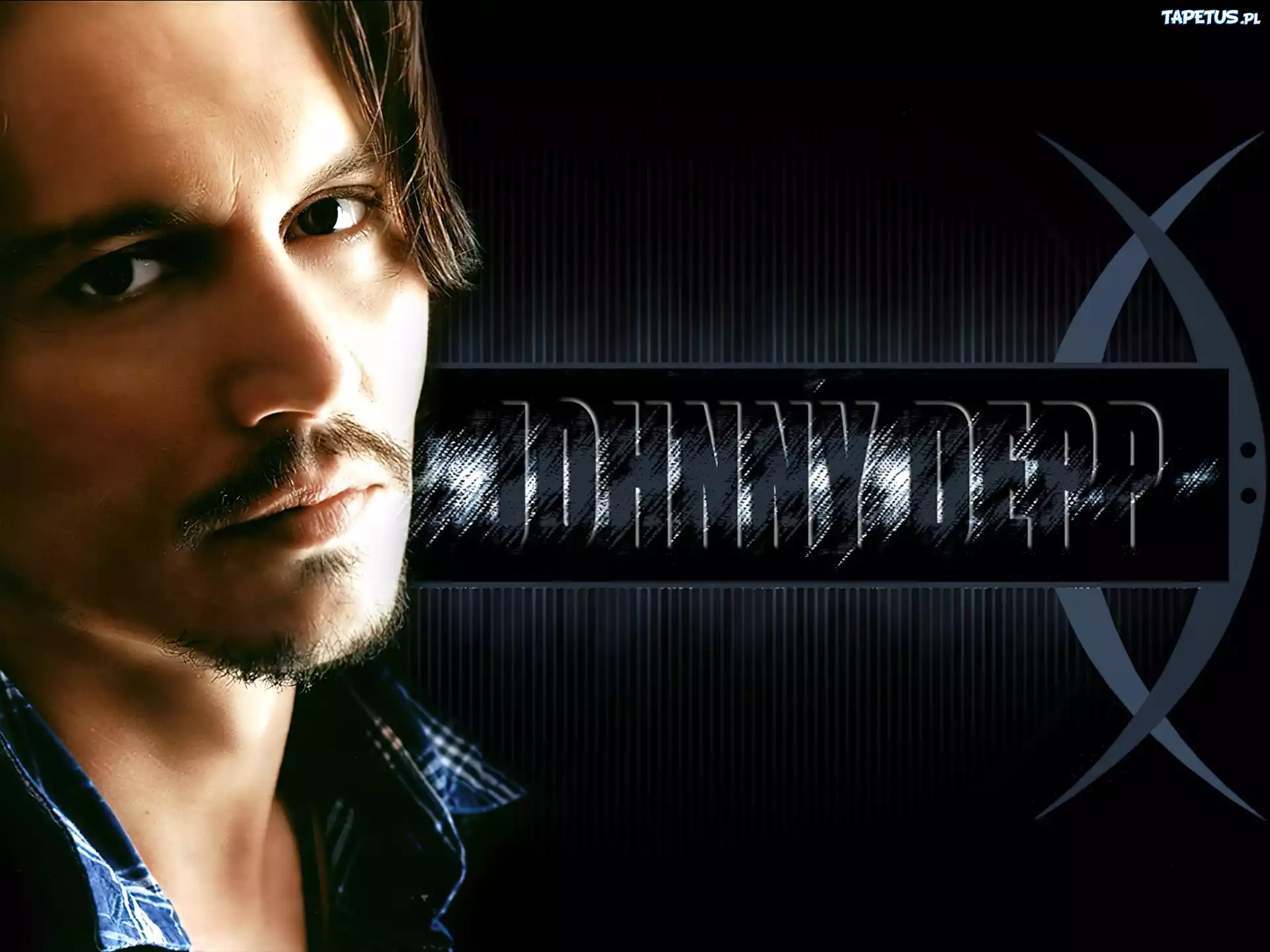 Johnny Depp,wąsik, bródka